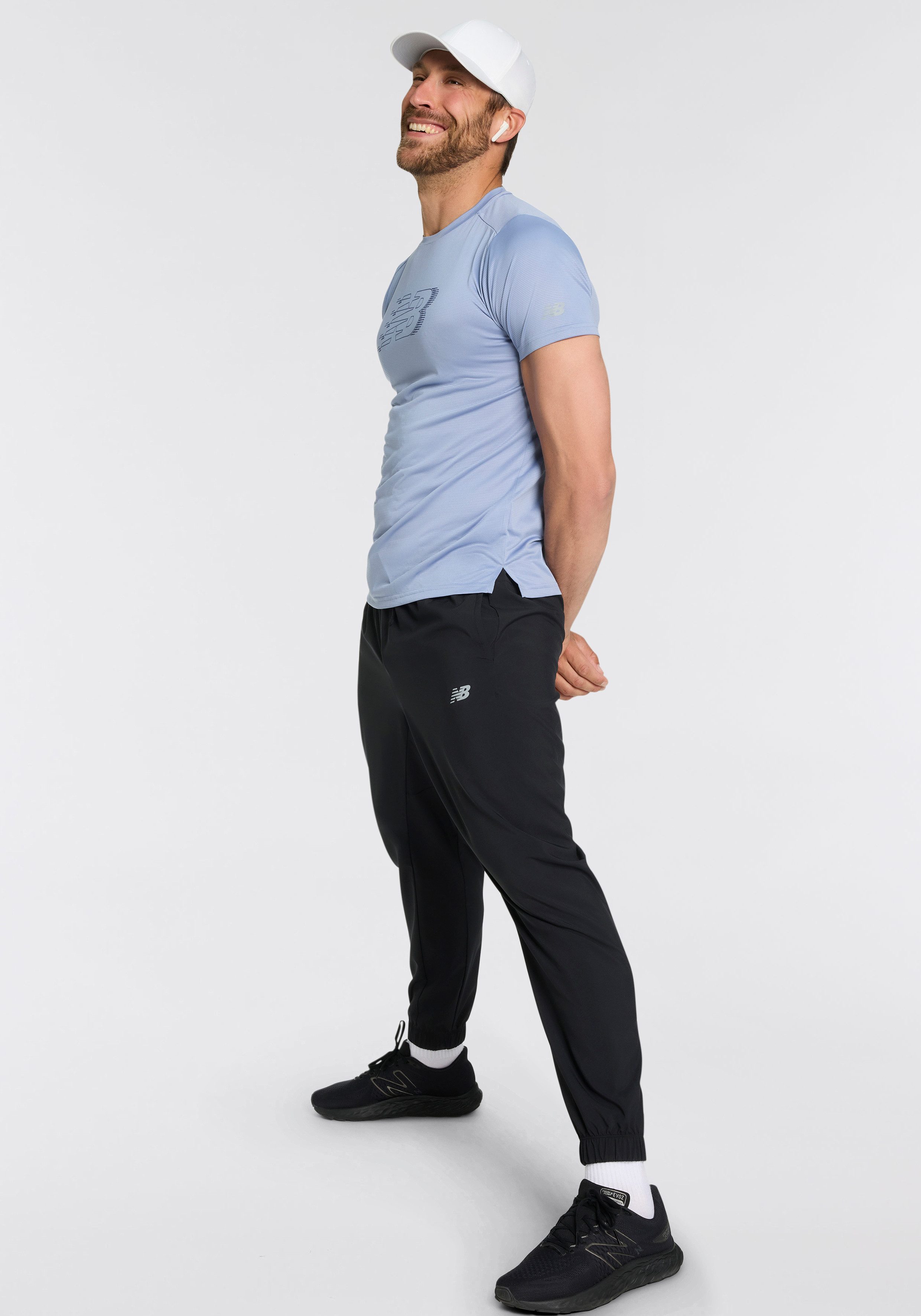 New Balance Runningshirt Sport Essentials Printed Run T-Shirt
