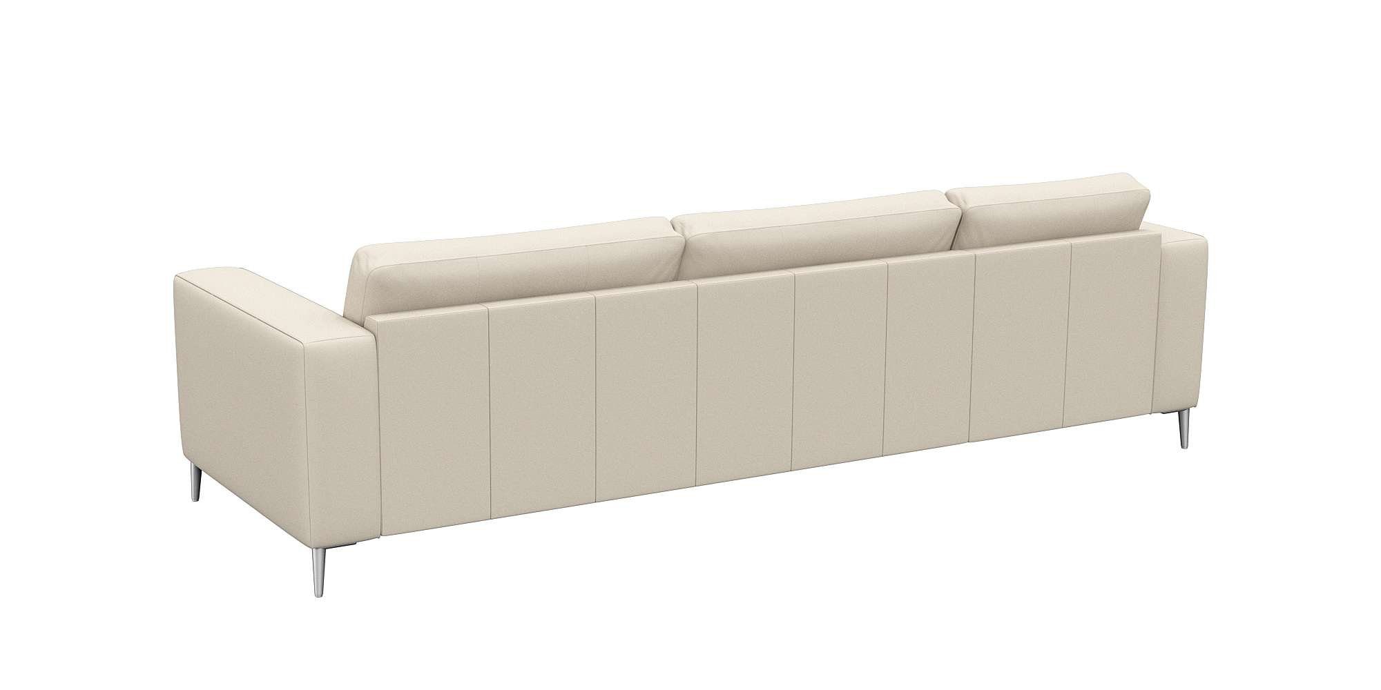 FLEXLUX Hoekbank Fiore, super zitcomfort door koudschuim in de zitting, L-vorm