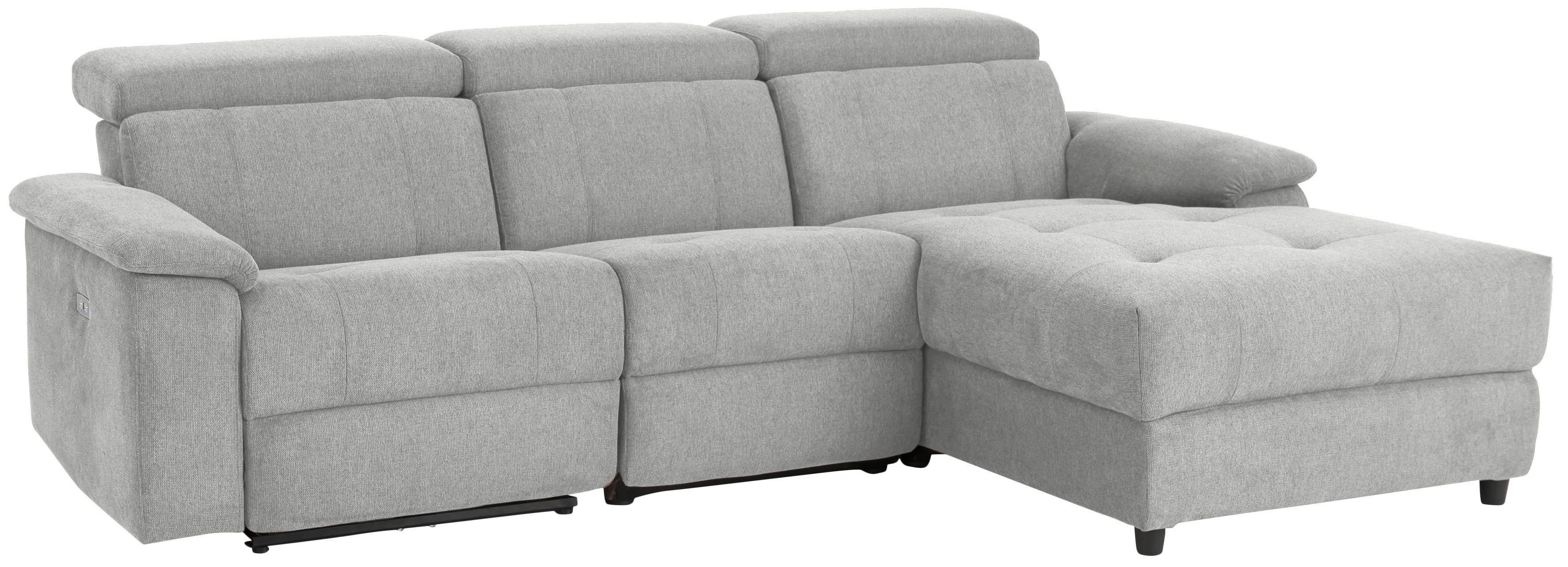 Home affaire Hoekbank Binado, L-vorm, met handmatige of elektrische relaxfunctie met usb-aansluiting