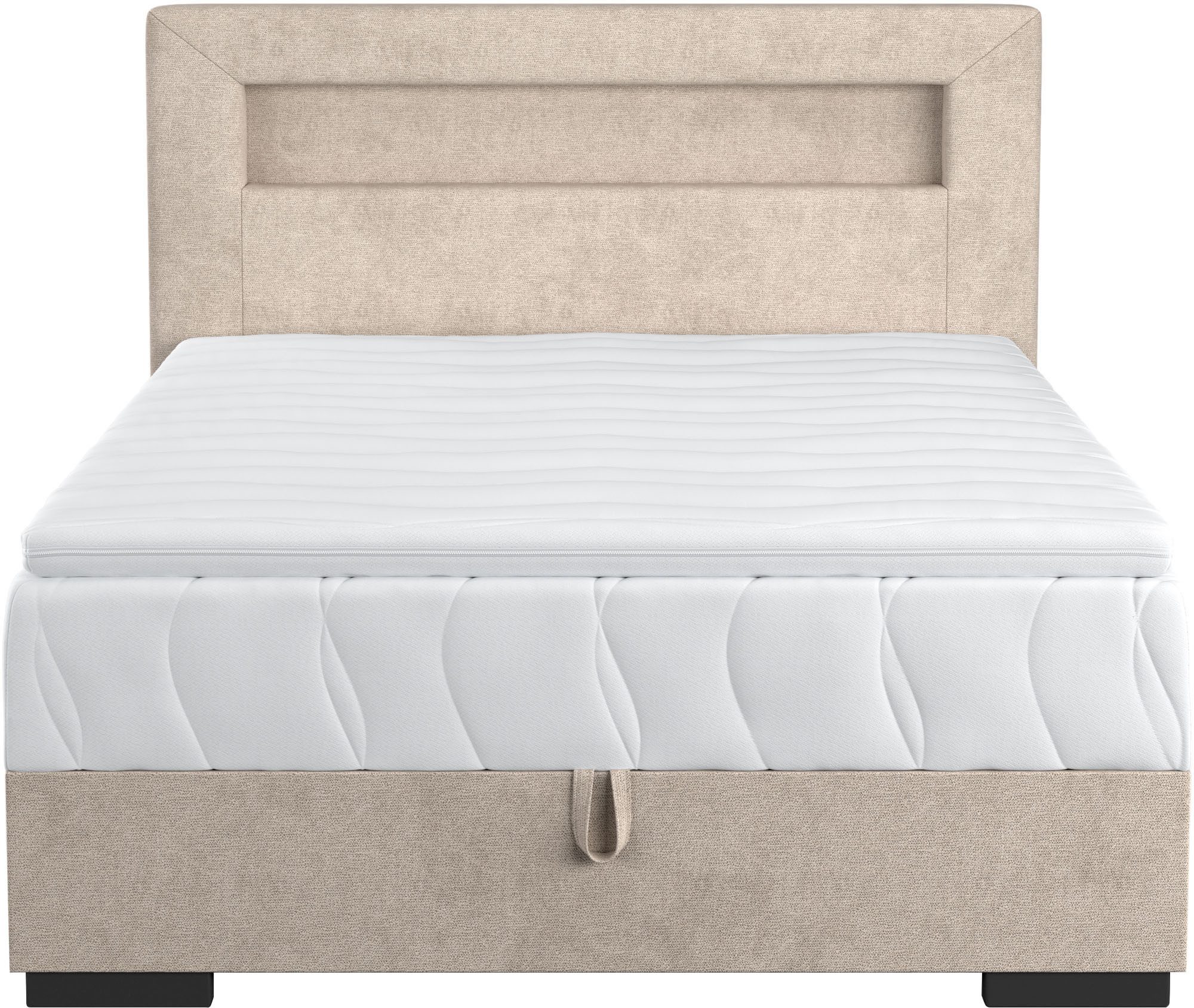 COTTA Boxspring Kelly uitgerust met led-licht, incl. bedlade
