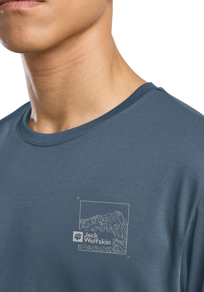 Jack Wolfskin T-shirt VONNAN GRAPHIC T M