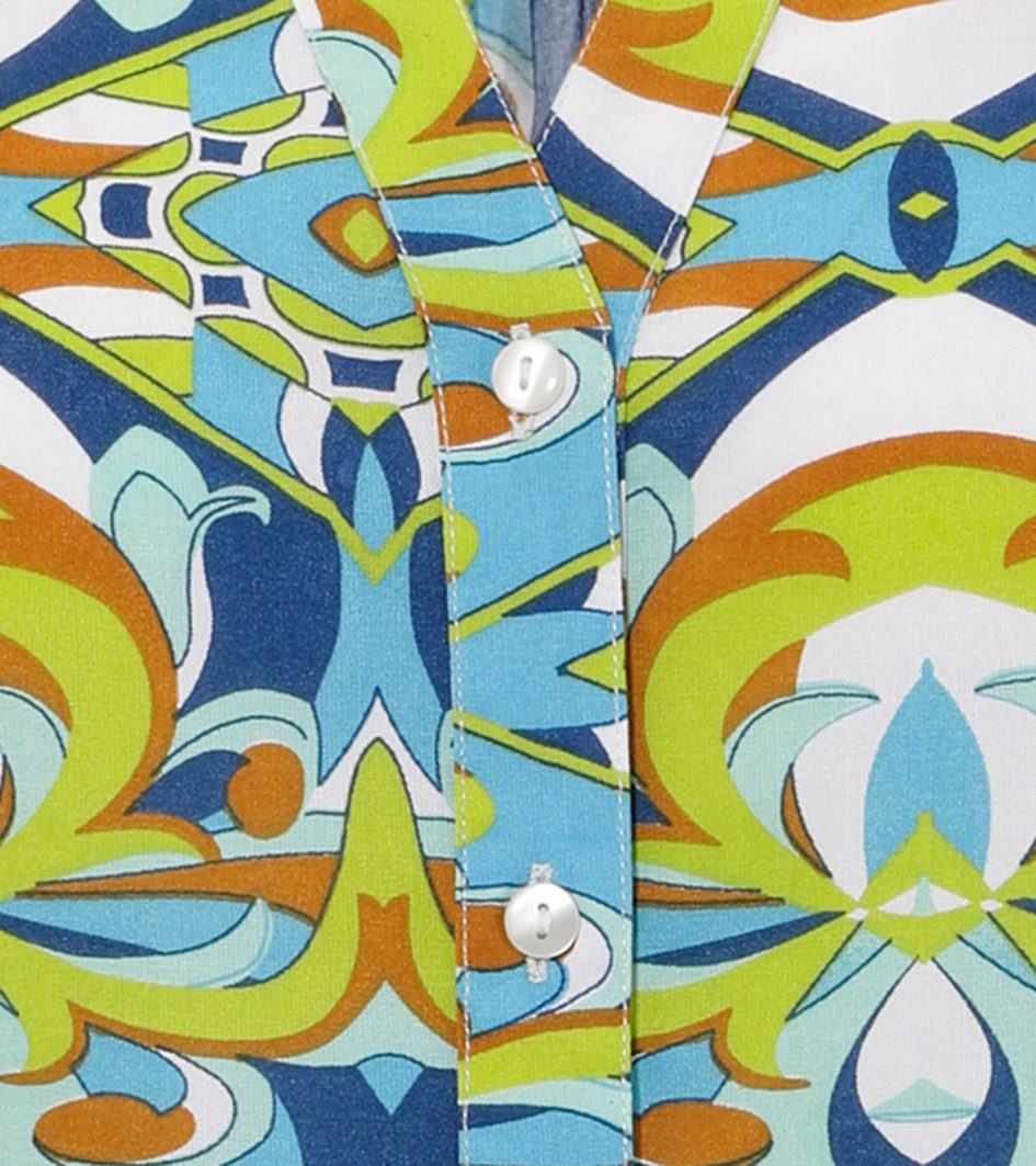 Aniston CASUAL Blouse zonder sluiting met extravagante, grafische print - nieuwe collectie