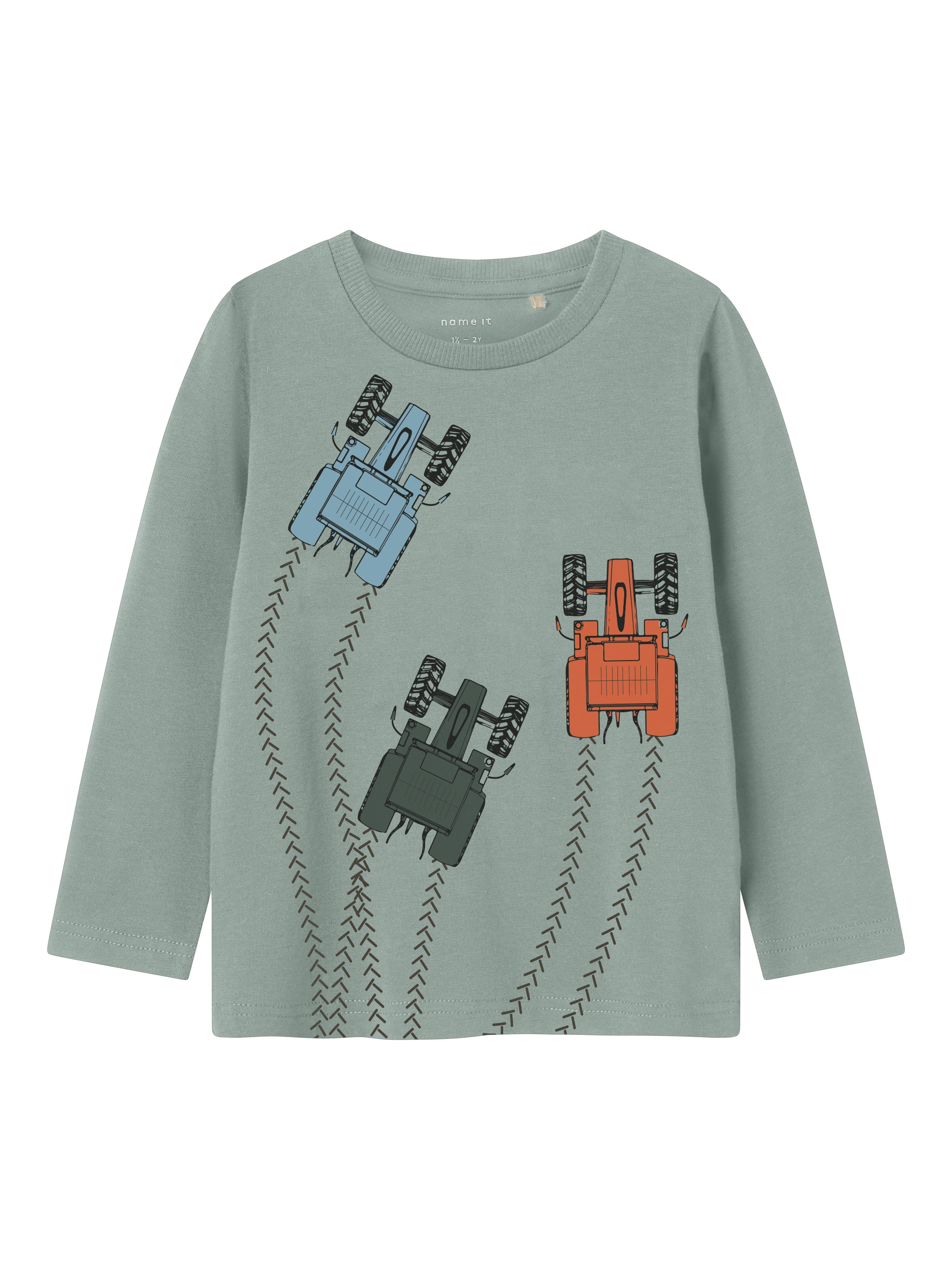 Name It Shirt met lange mouwen NMMLACTOR 2P LS TOP BOX (set, 2-delig)