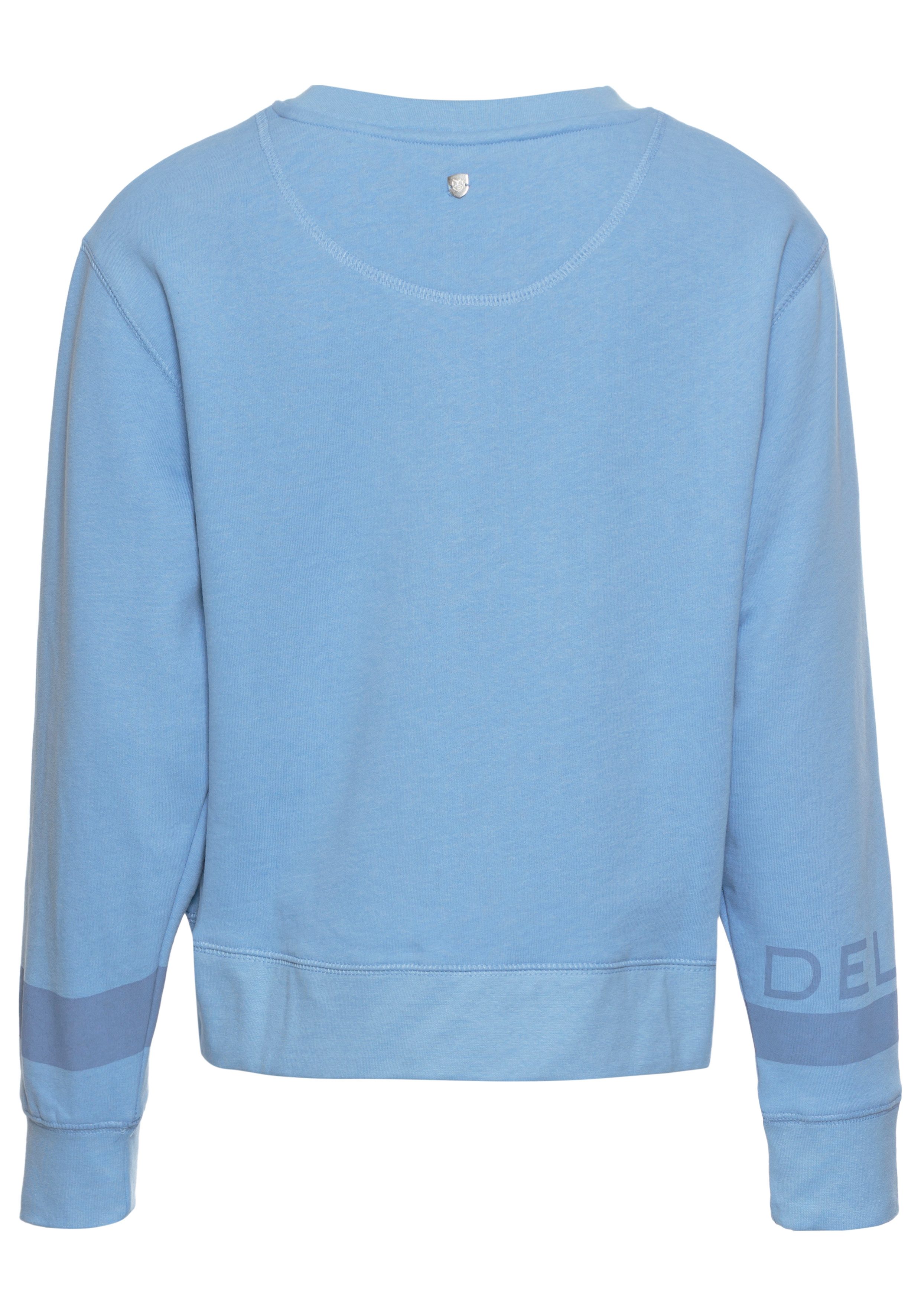 DELMAO Sweatshirt met rubber-print - nieuwe collectie