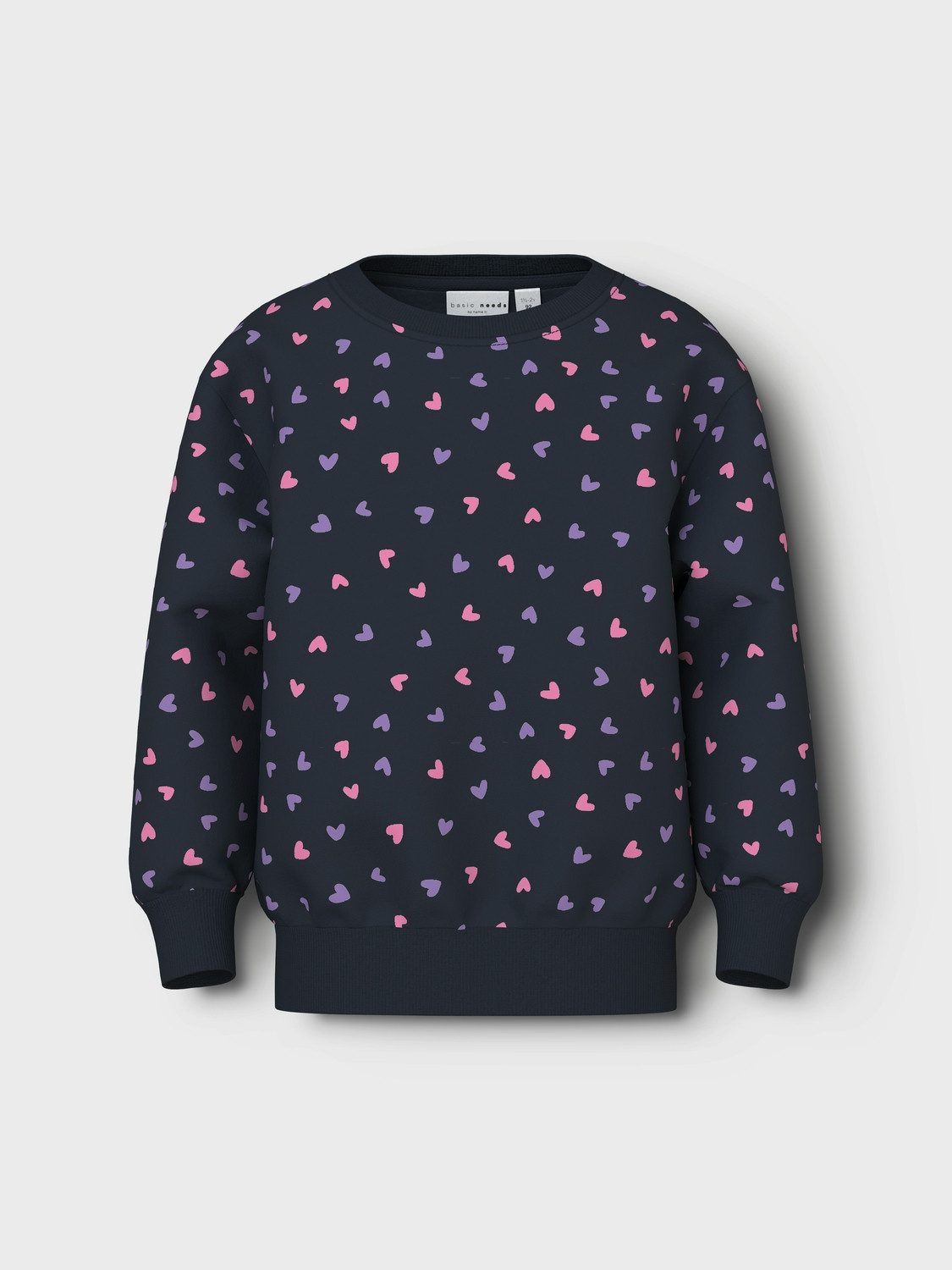 Name It Sweatshirt NMFDAVINA LS SWEAT FLEECE BRU NOOS