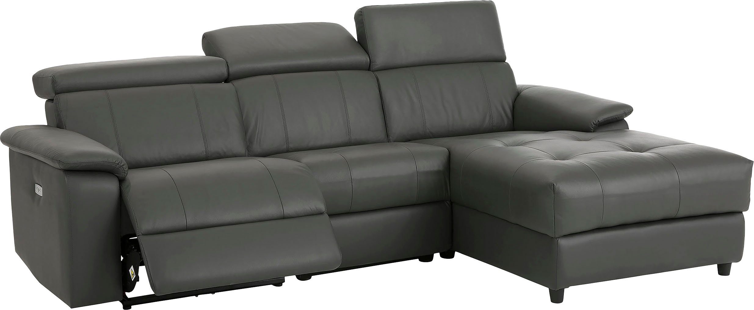 Home affaire Hoekbank Binado, L-vorm, met handmatige of elektrische relaxfunctie met usb-aansluiting