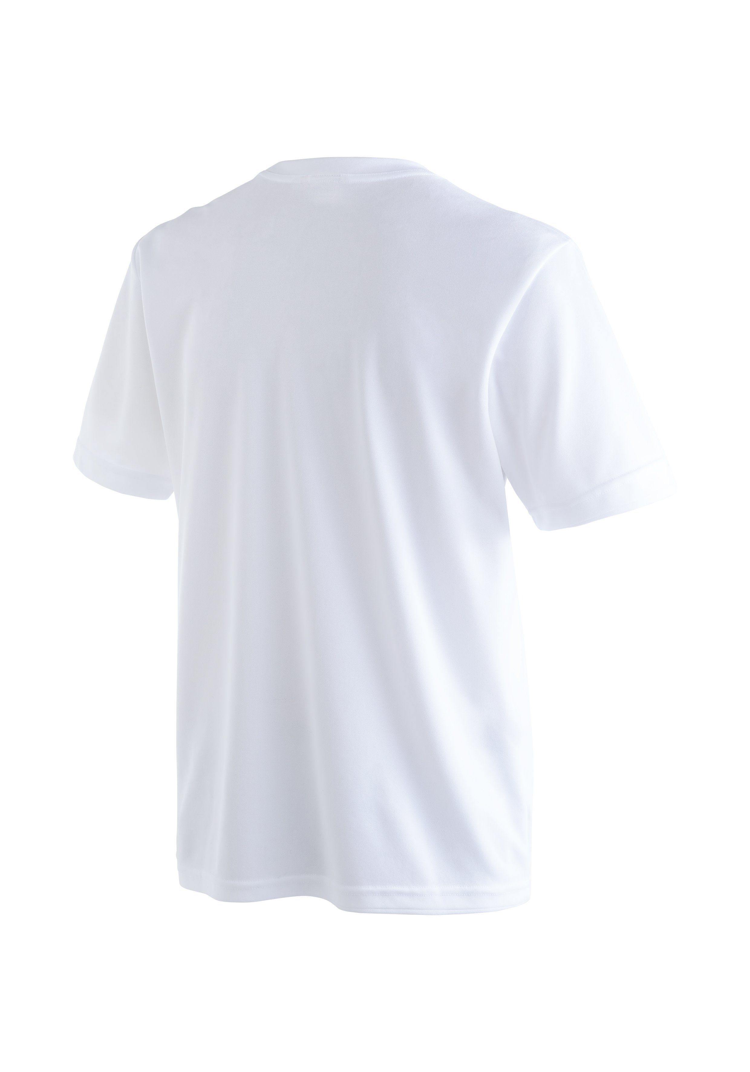 Maier Sports Functioneel shirt Walter Heren T-shirt, ronde hals pique outdoor shirt, snel drogend