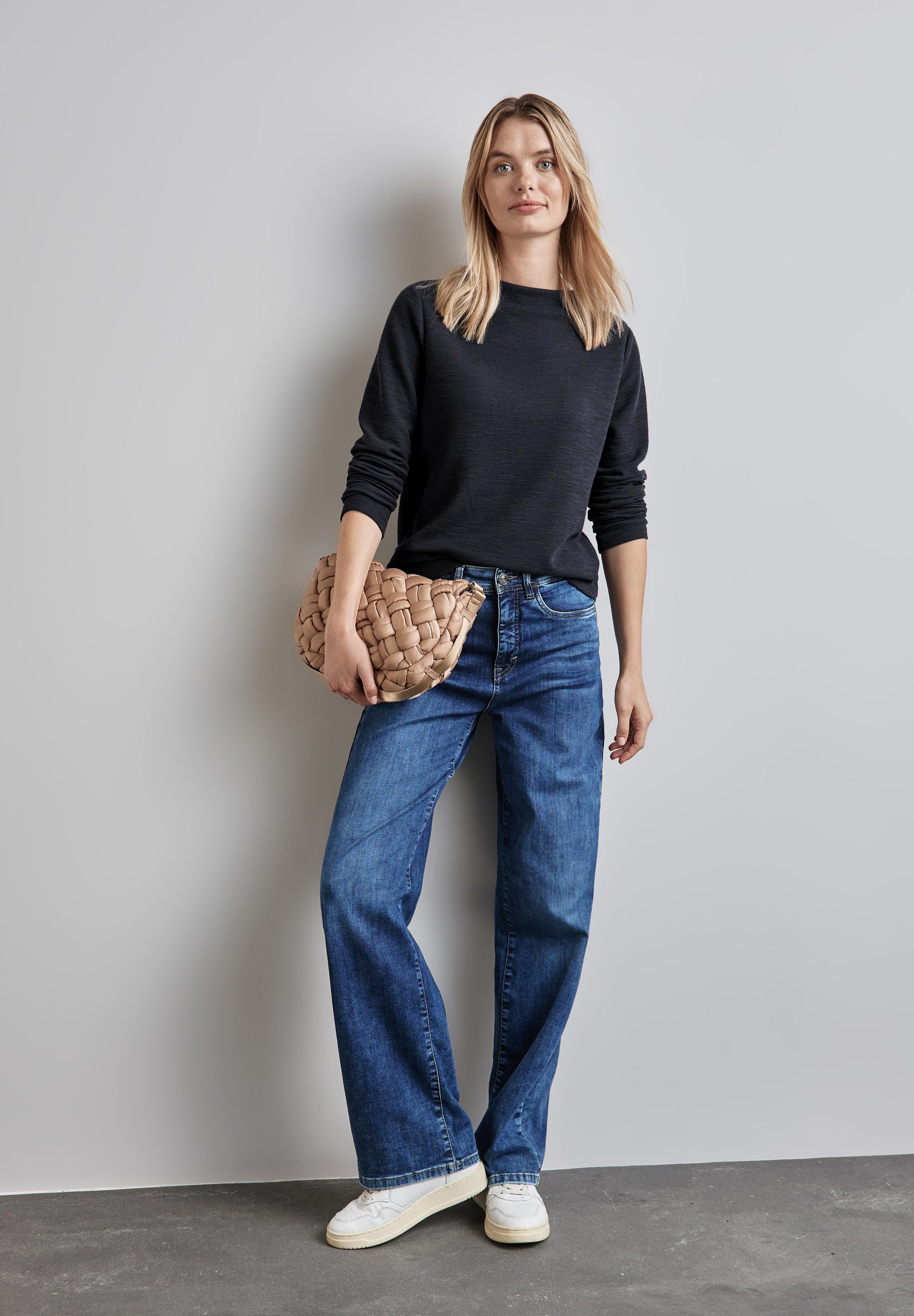 STREET ONE Shirt met lange mouwen