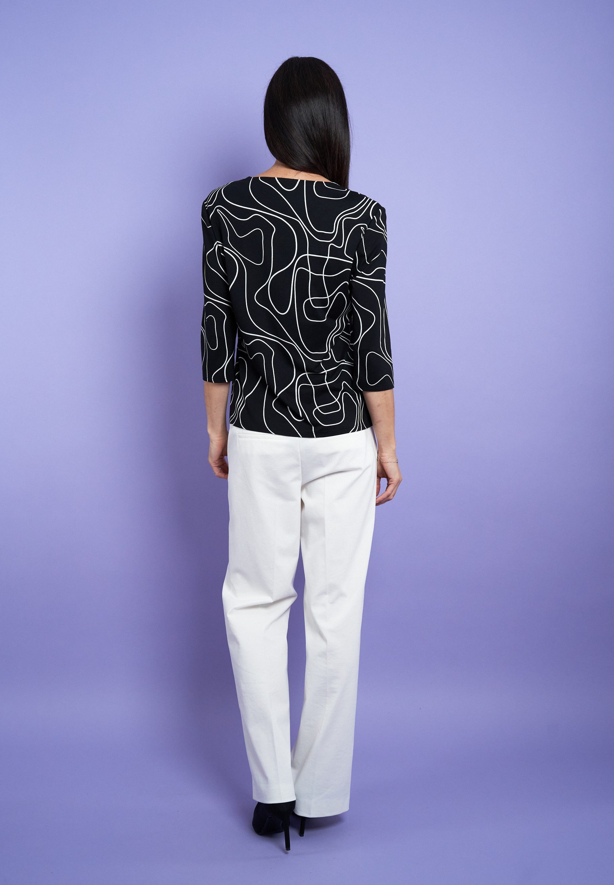 Seidel Moden Shirt met 3/4 mouwen