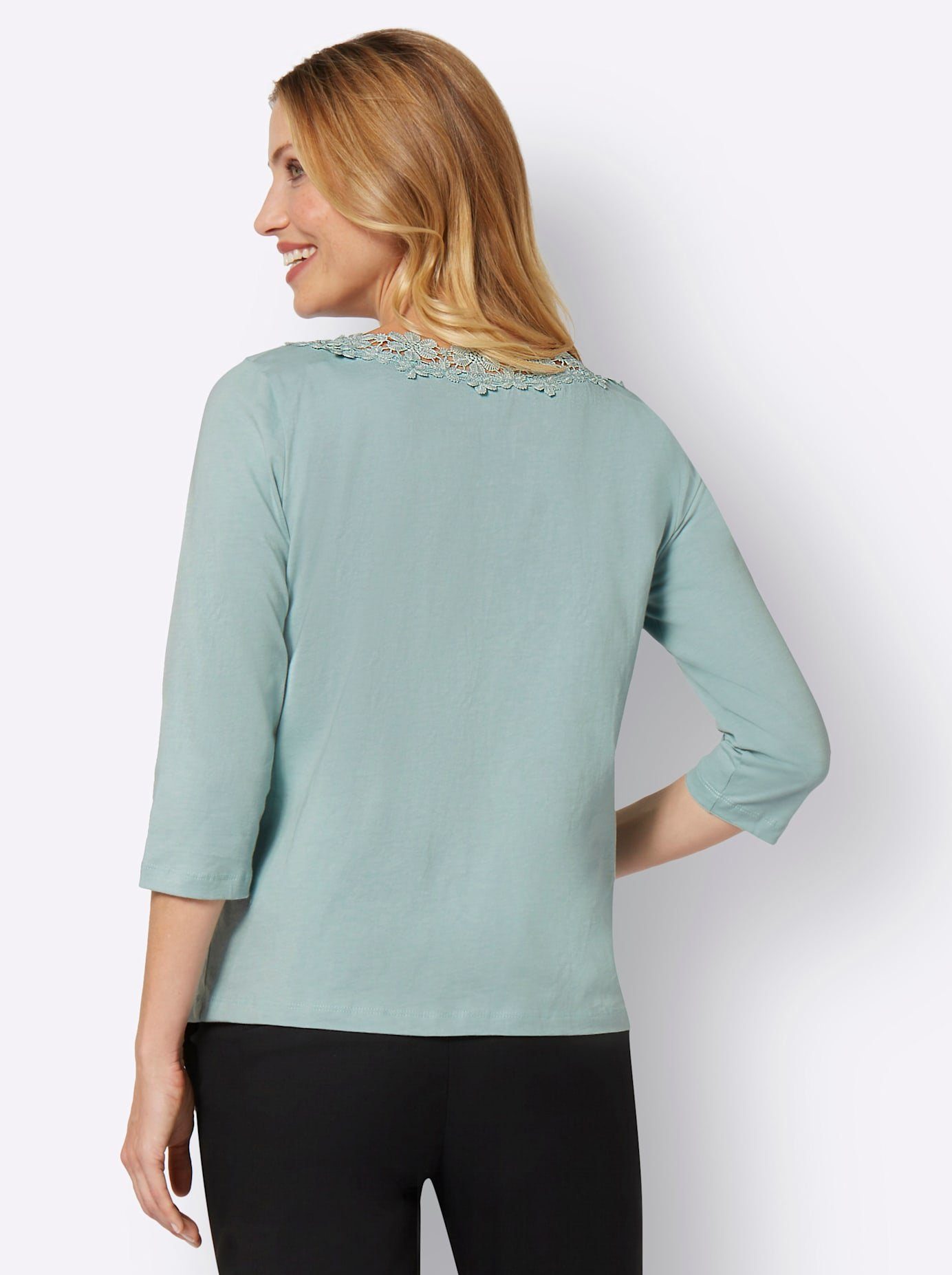 Classic Basics Shirt met 3 4-mouwen (1-delig)