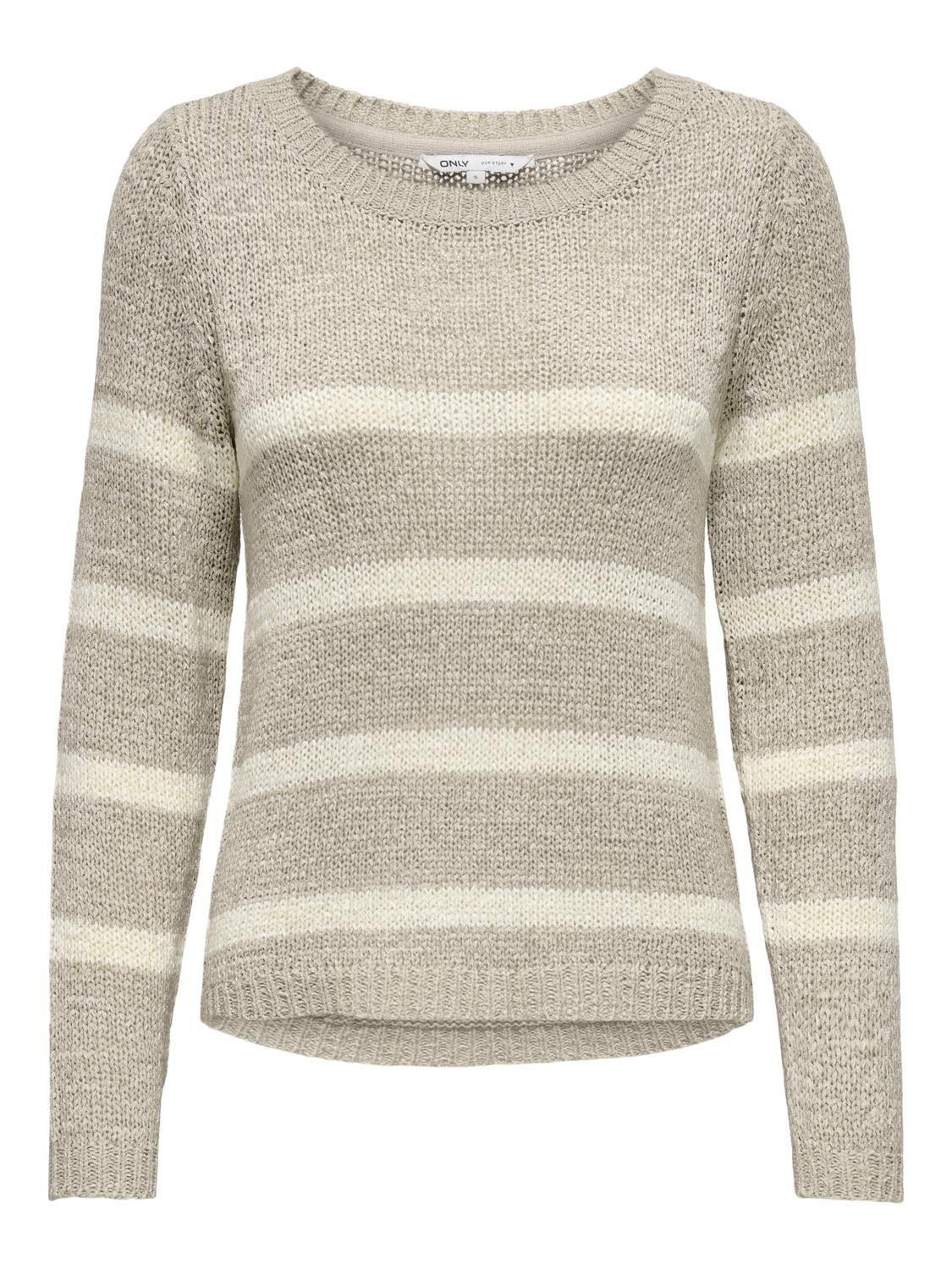 Only Gebreide trui ONLGEENA XO L/S PULLOVER KNT NOOS