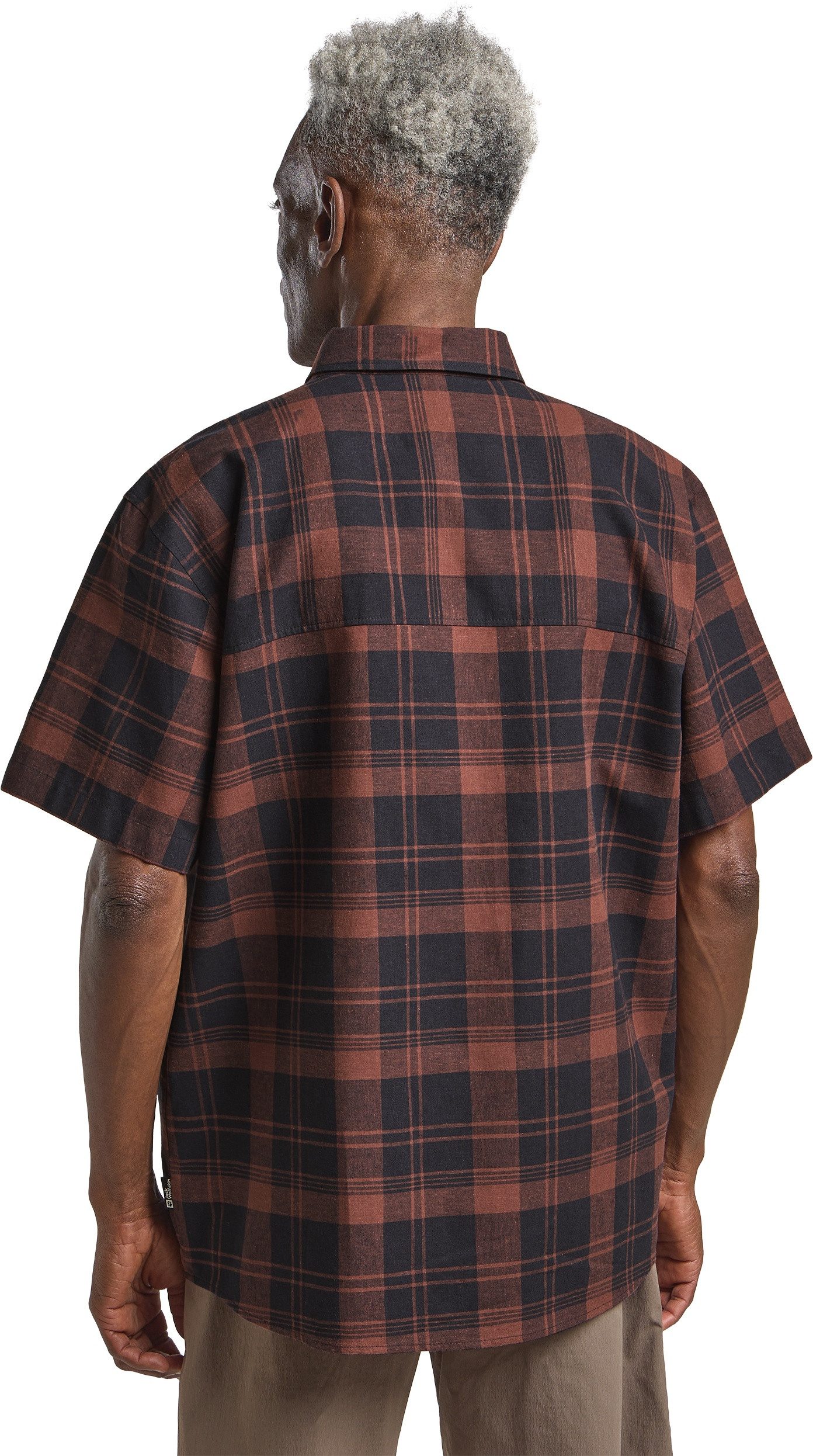 Jack Wolfskin Overhemd met korte mouwen GREAT PLAINS SHIRT M