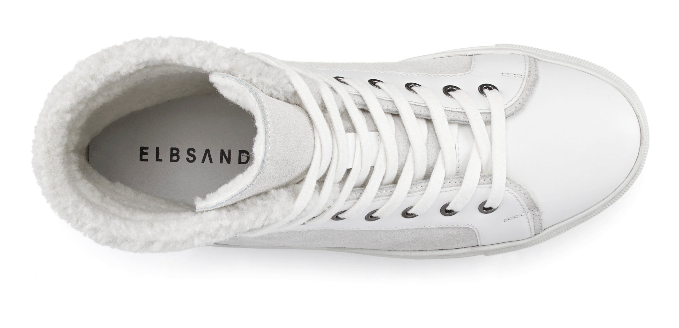 Elbsand Hoge veterschoenen High-top sneakers, laarzen, winterlaarzen van leer