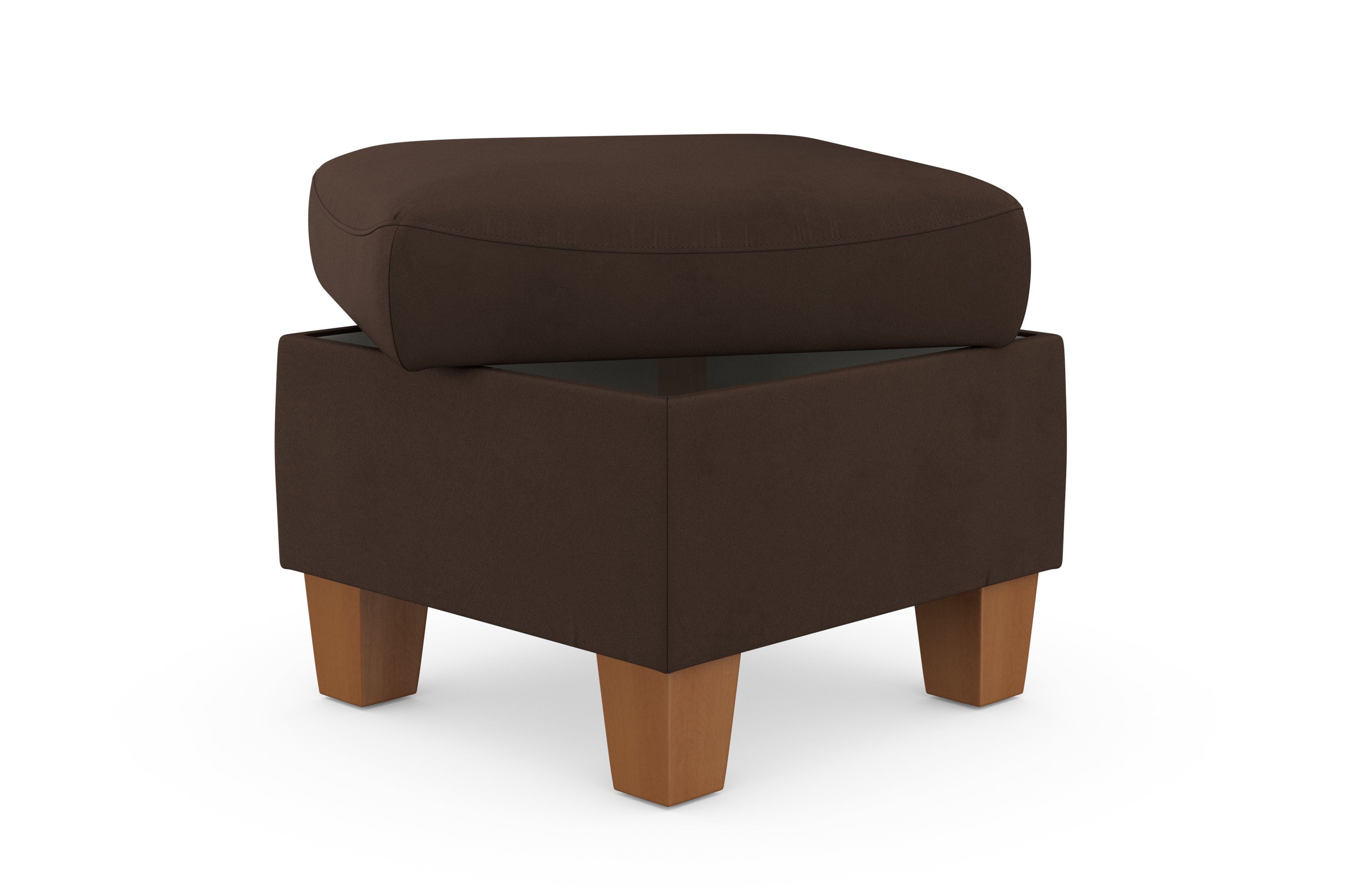 Home affaire Hocker met bergruimte CALDERA Bergruimte, ook in easy care-bekleding voor eenvoudig schoonmaken met water