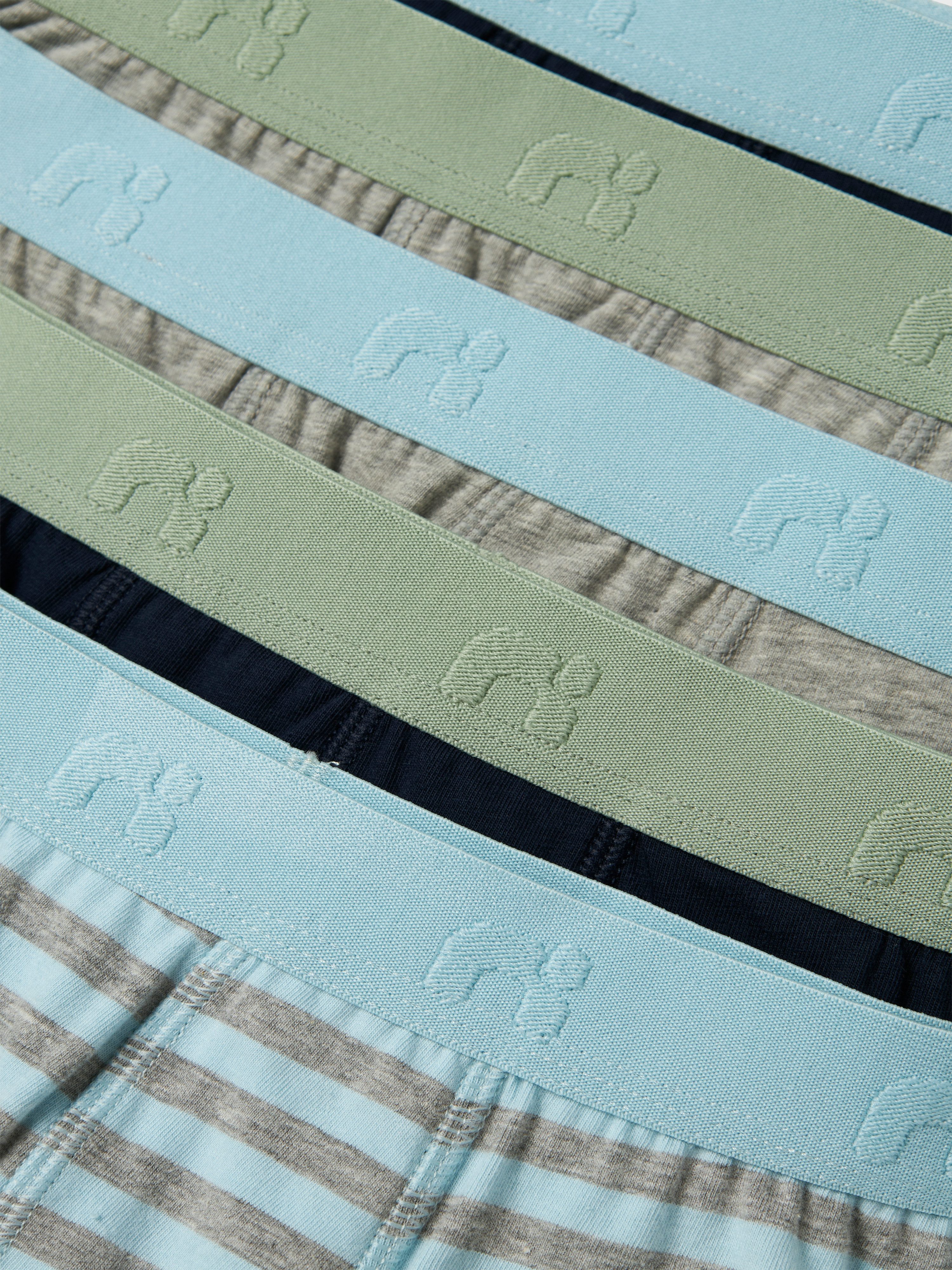 Name It Trunk NKMBOXER voor jongens met logo en zachte tailleband (set, 5 stuks)