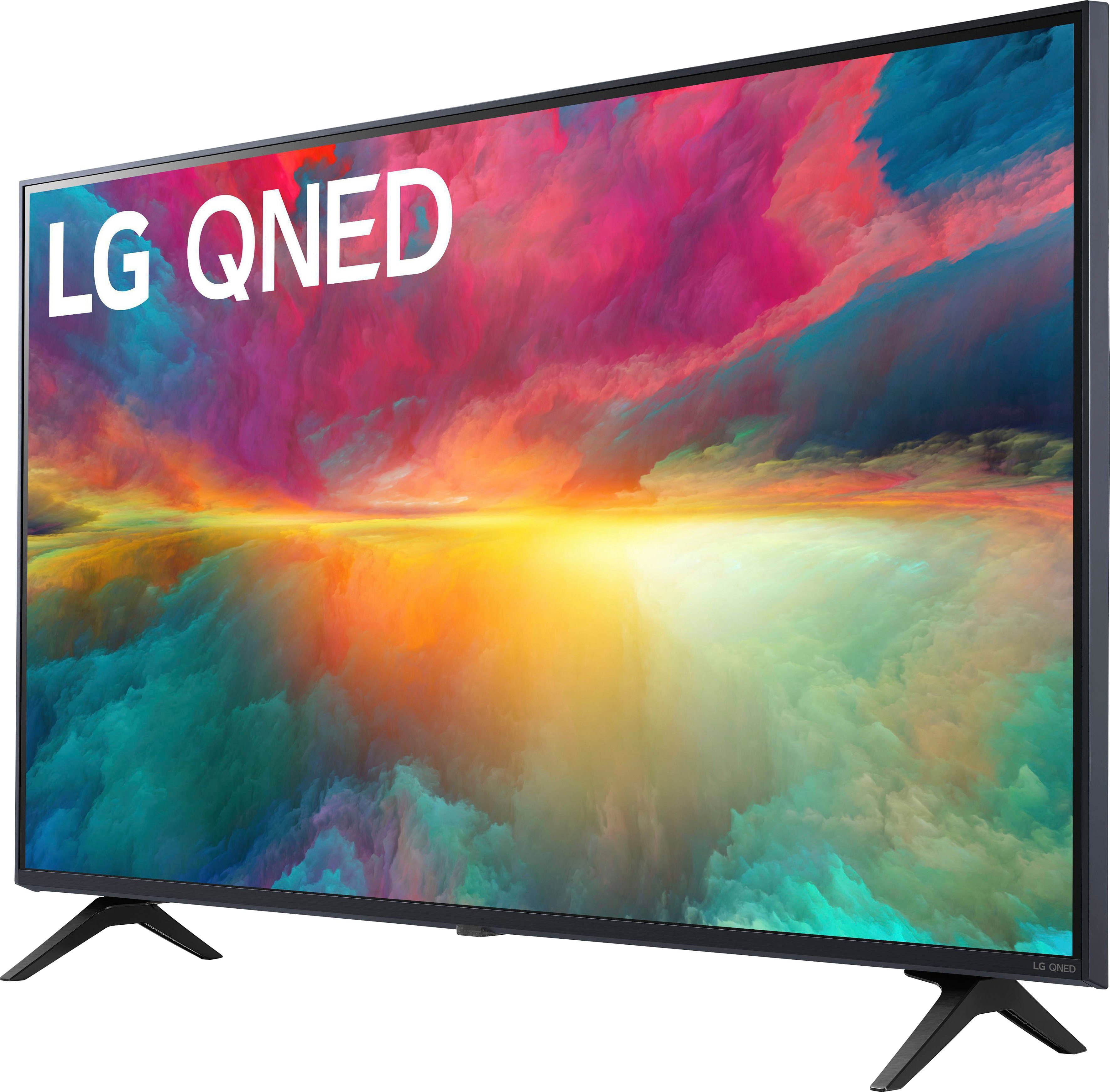 LG QNED-tv 43QNED756RA, 109 cm / 43", 4K Ultra HD, Smart TV, QNED, α5 Gen6 4K AI-Processor, HDR10, HDMI 2.0, Single Triple Tuner
