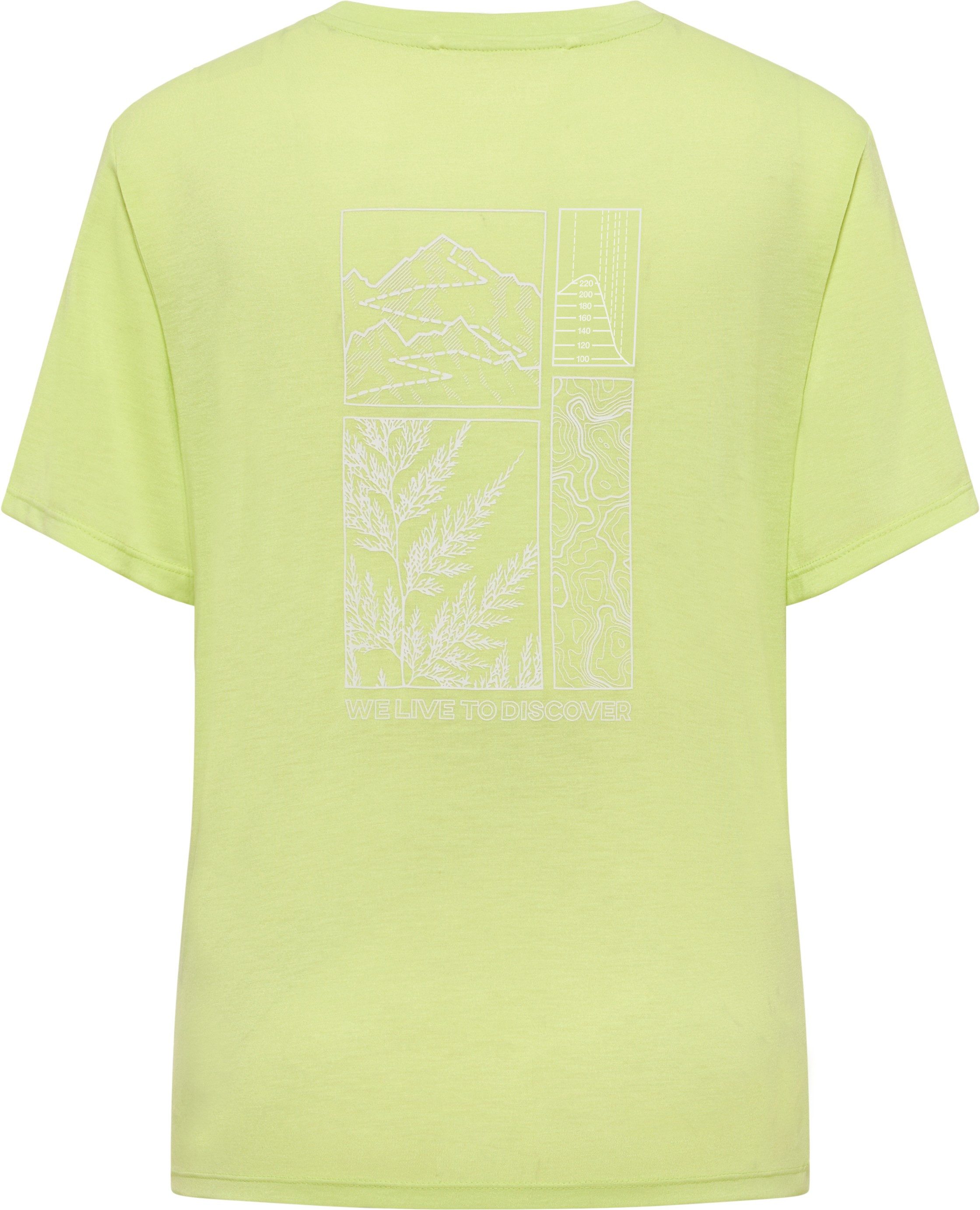 Jack Wolfskin T-shirt VONNAN GRAPHIC T W