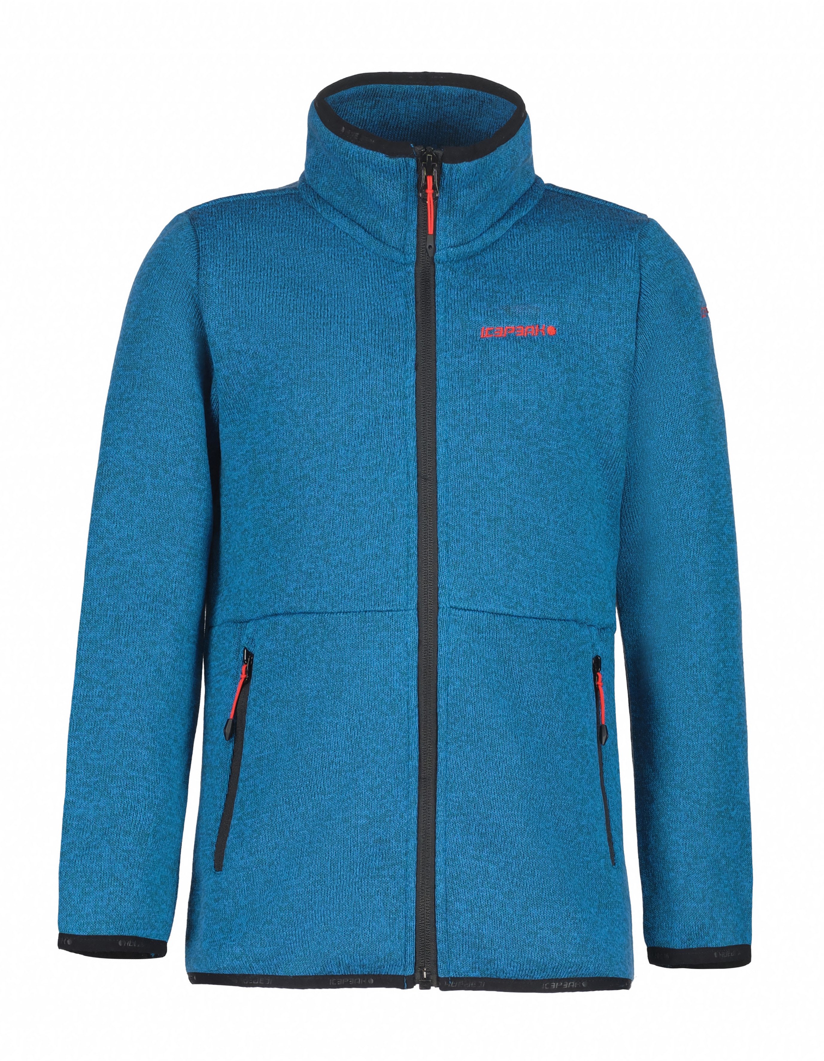 Icepeak Fleecejack KOTLIK JR voor kinderen met contrasterende logo-teksten