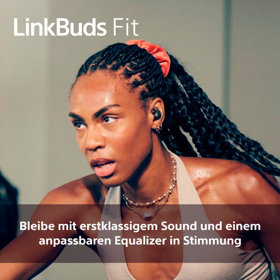 Sony Draadloze in-ear hoofdtelefoon LinkBuds Fit