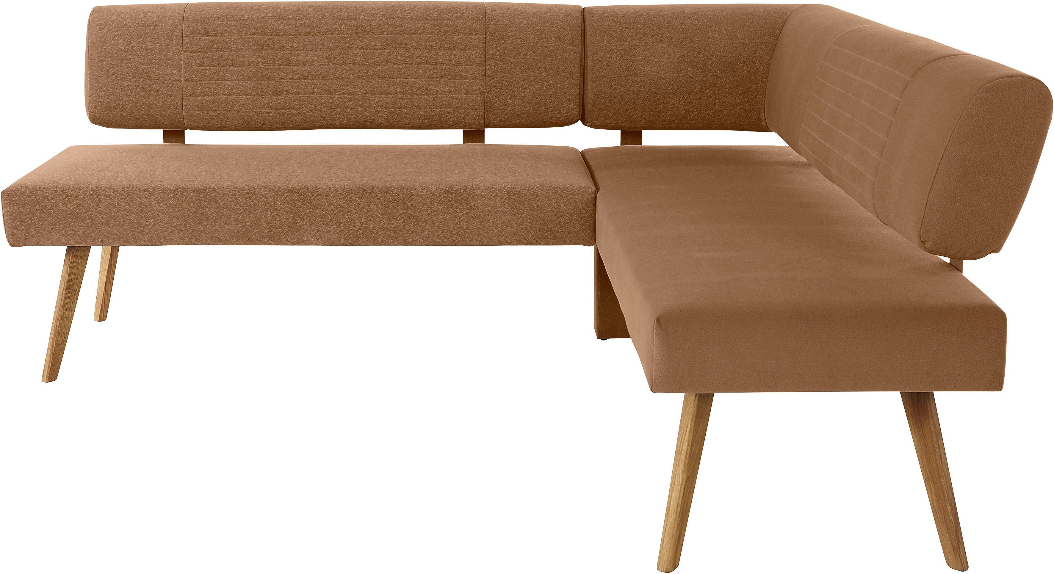 OTTO products Hoekbank Alessja Breedte lange zijde 192 of 212 cm, frame van massief eiken