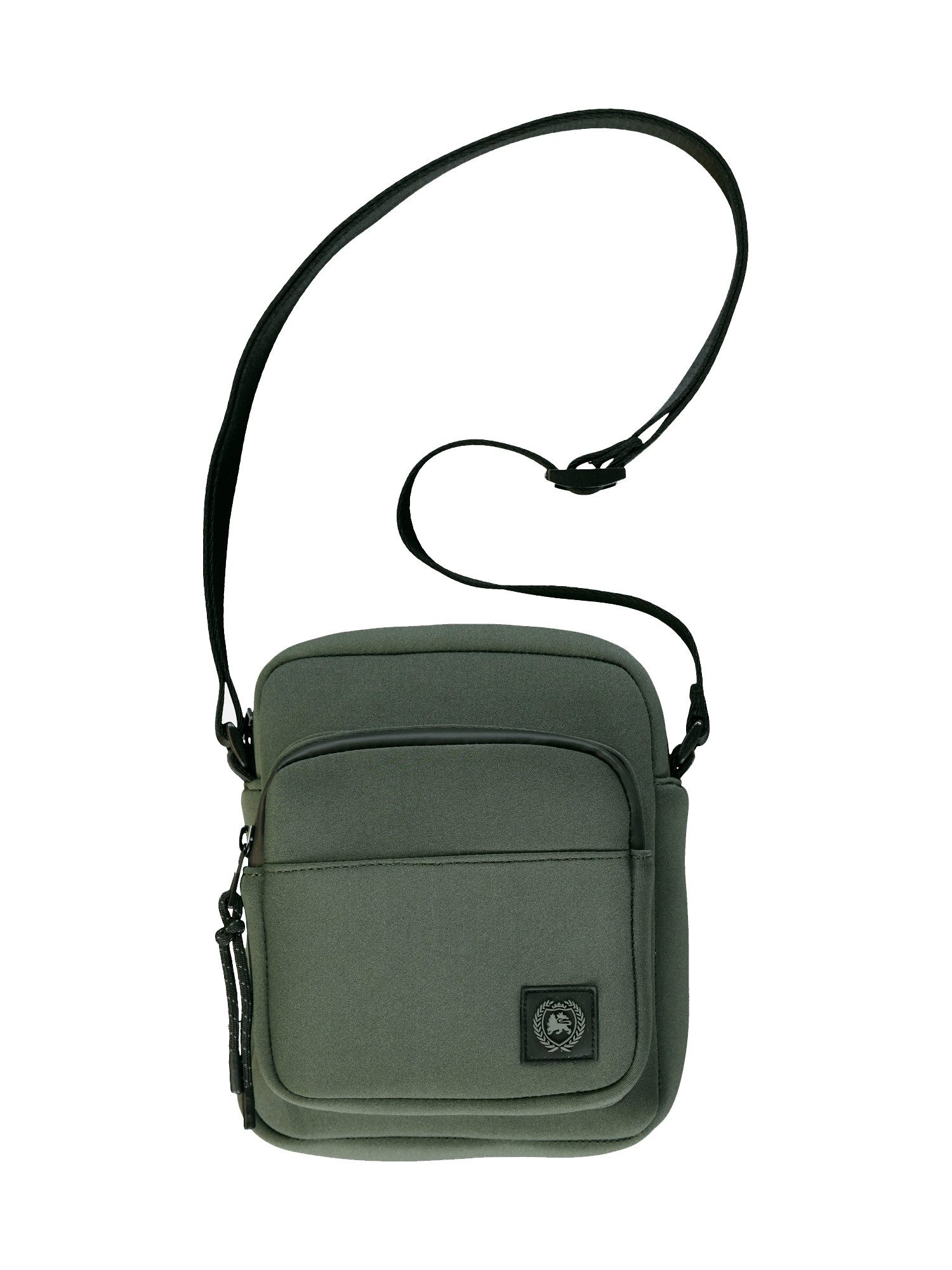 Lerros Schoudertas LERROS crossbodytas, klein heren tassen & rugzakken maat 18 cm groen