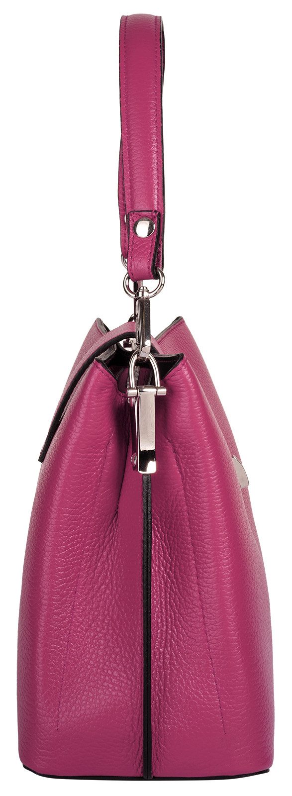 Cluty Schoudertas echt leer, made in italy