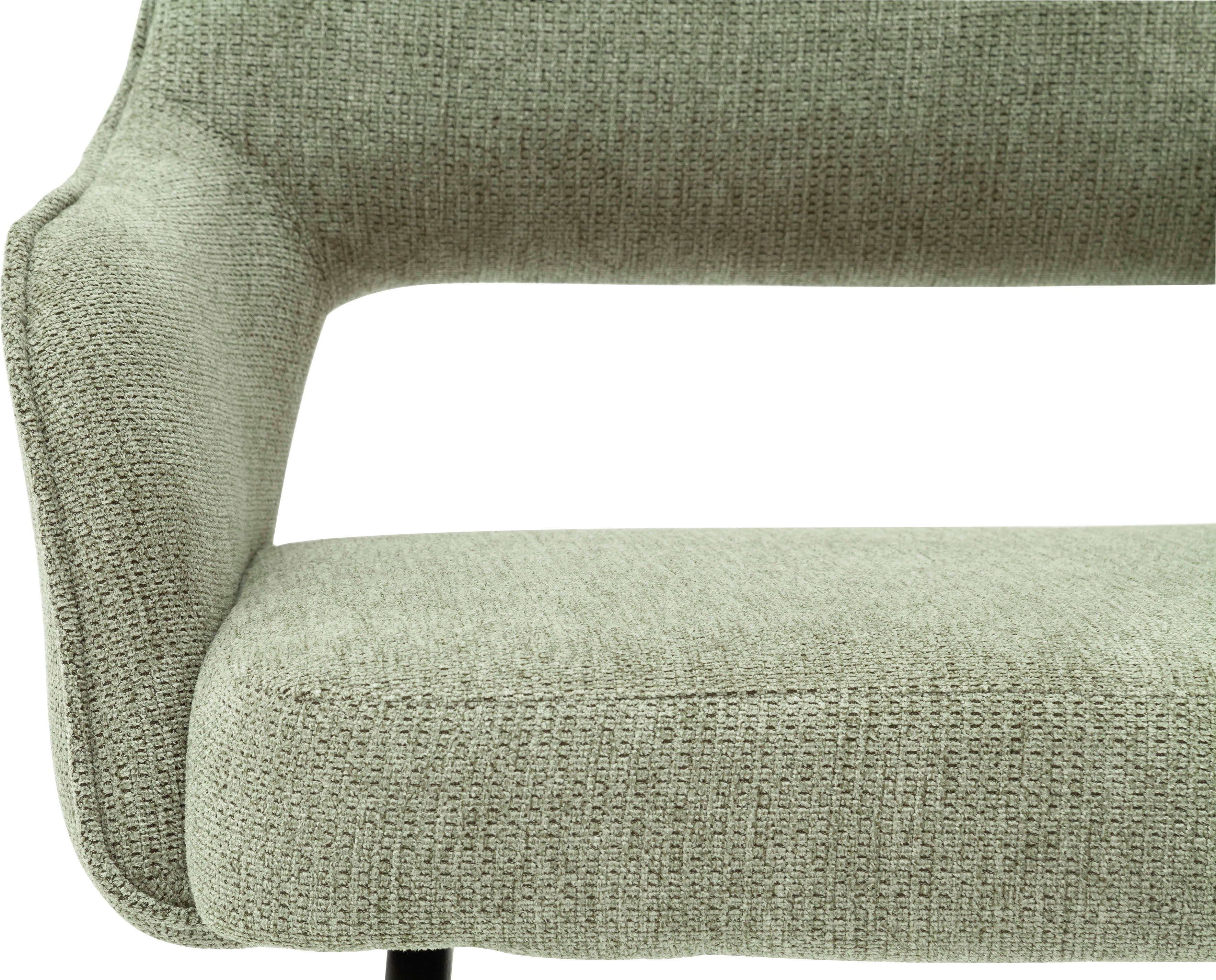 MCA furniture Bank BANGOR Zitbank vrij plaatsbaar, bekleding, breedte 175 cm