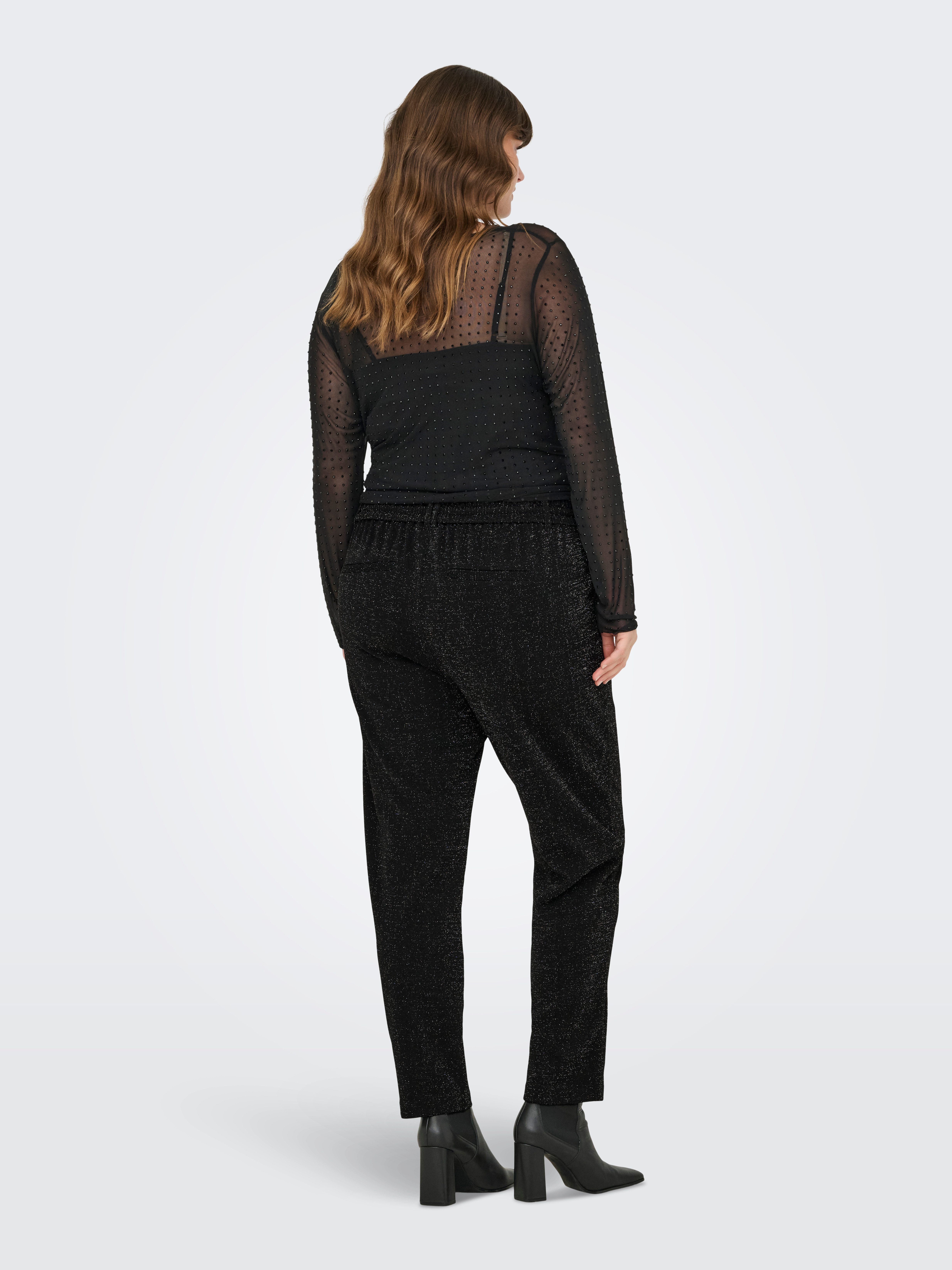 ONLY CARMAKOMA Joggingbroek CARPOPTRASH-ALYA EASY GLIT PANT NOOS