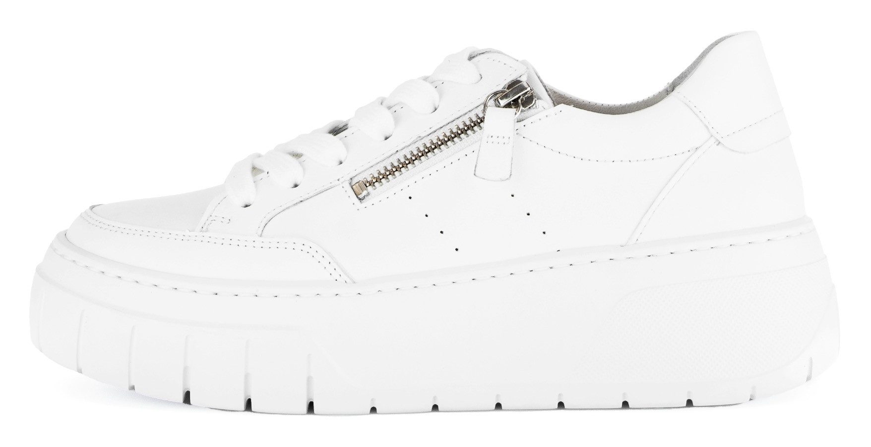 Gabor Plateausneakers , vrijetijdsschoen, lage schoen, veterschoen met best fitting-uitrusting