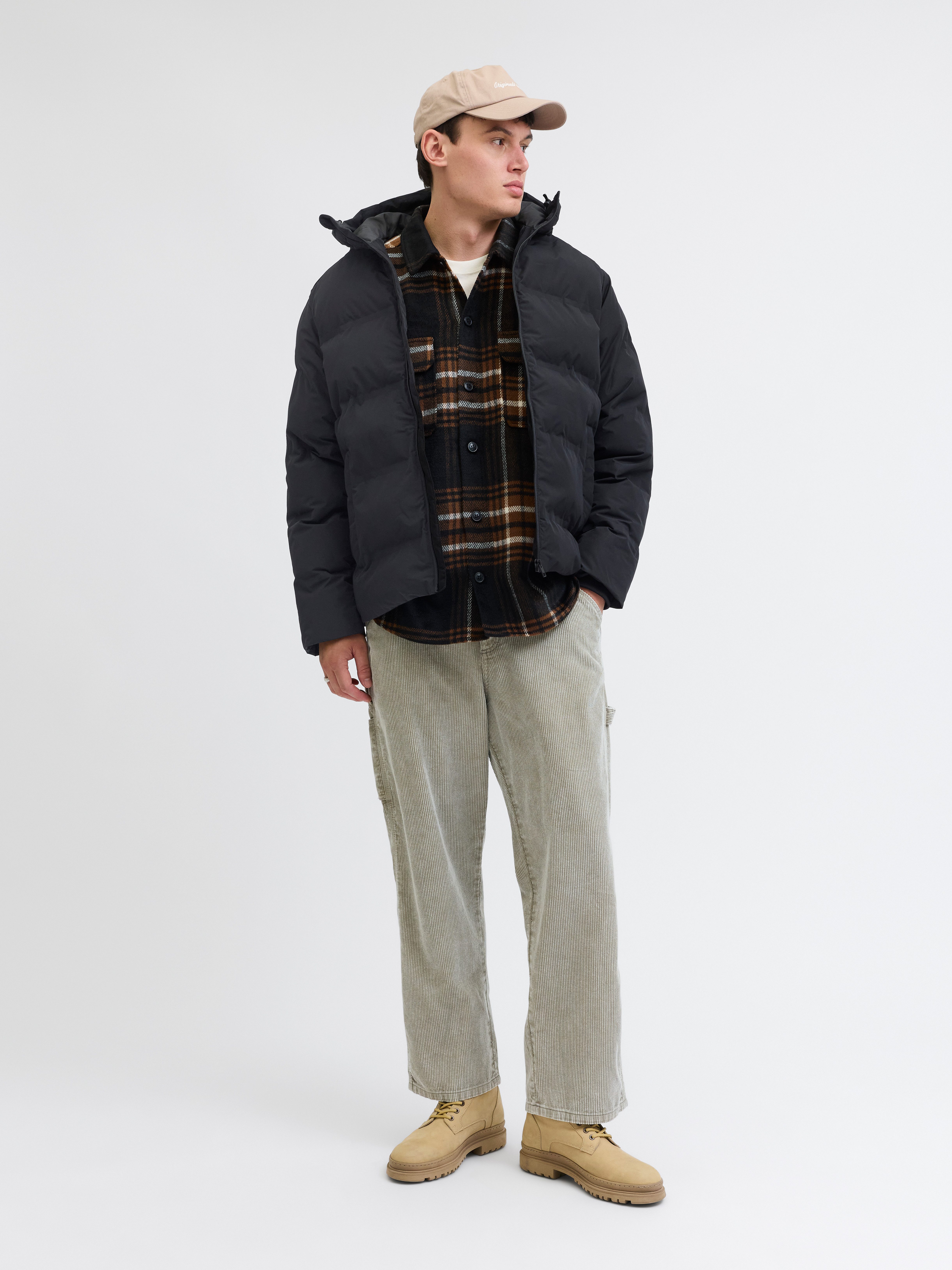 Jack & Jones Gewatteerde jas JJESOHO PUFFER HOOD SN