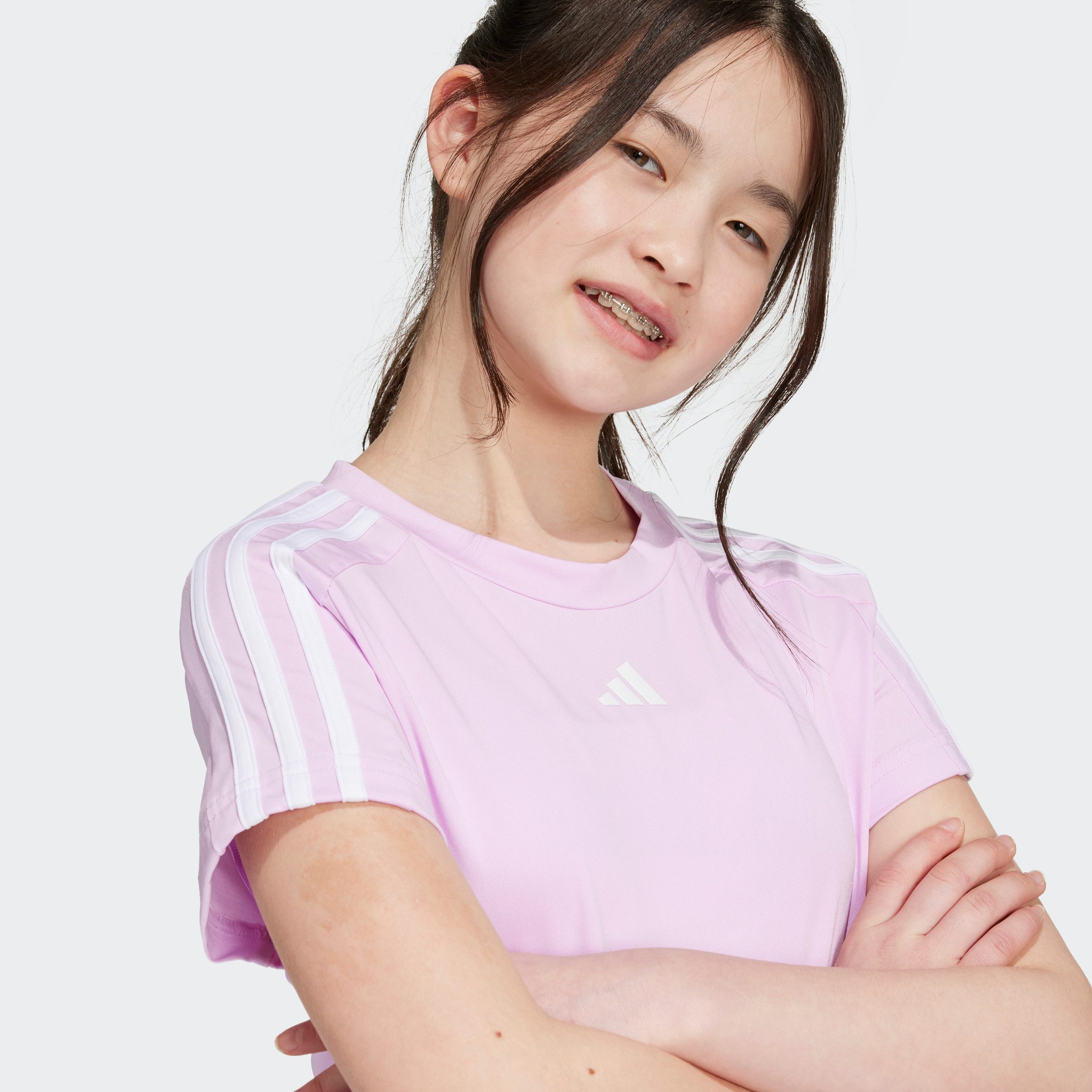 adidas Sportswear T-shirt TRAIN ESSENTIALS AEROREADY 3-STRIPES SLIM-FIT TRAINING