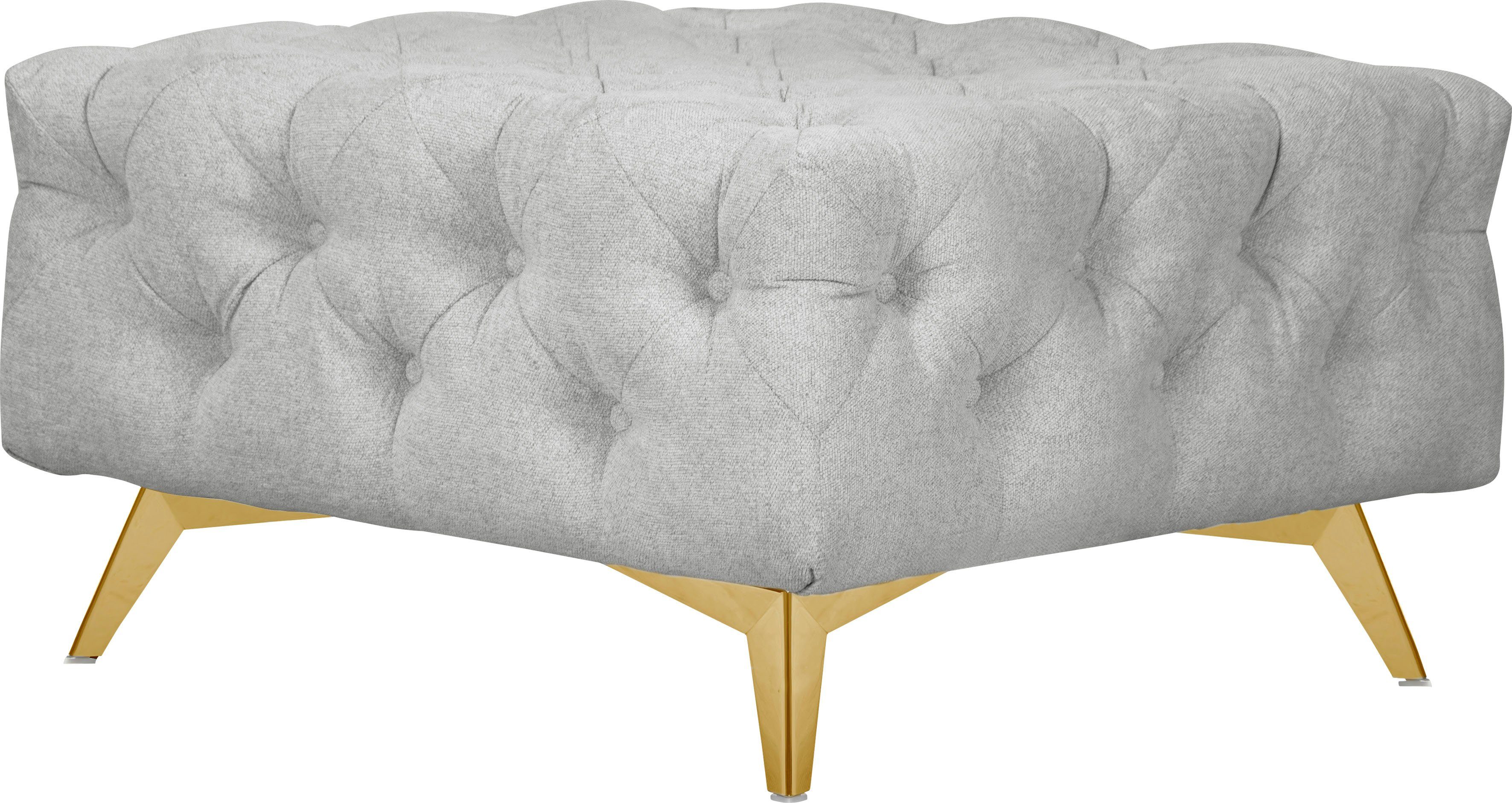 Leonique Hocker Amaury Chesterfield-look, breedte 80 cm, kleur van de poten ter keuze