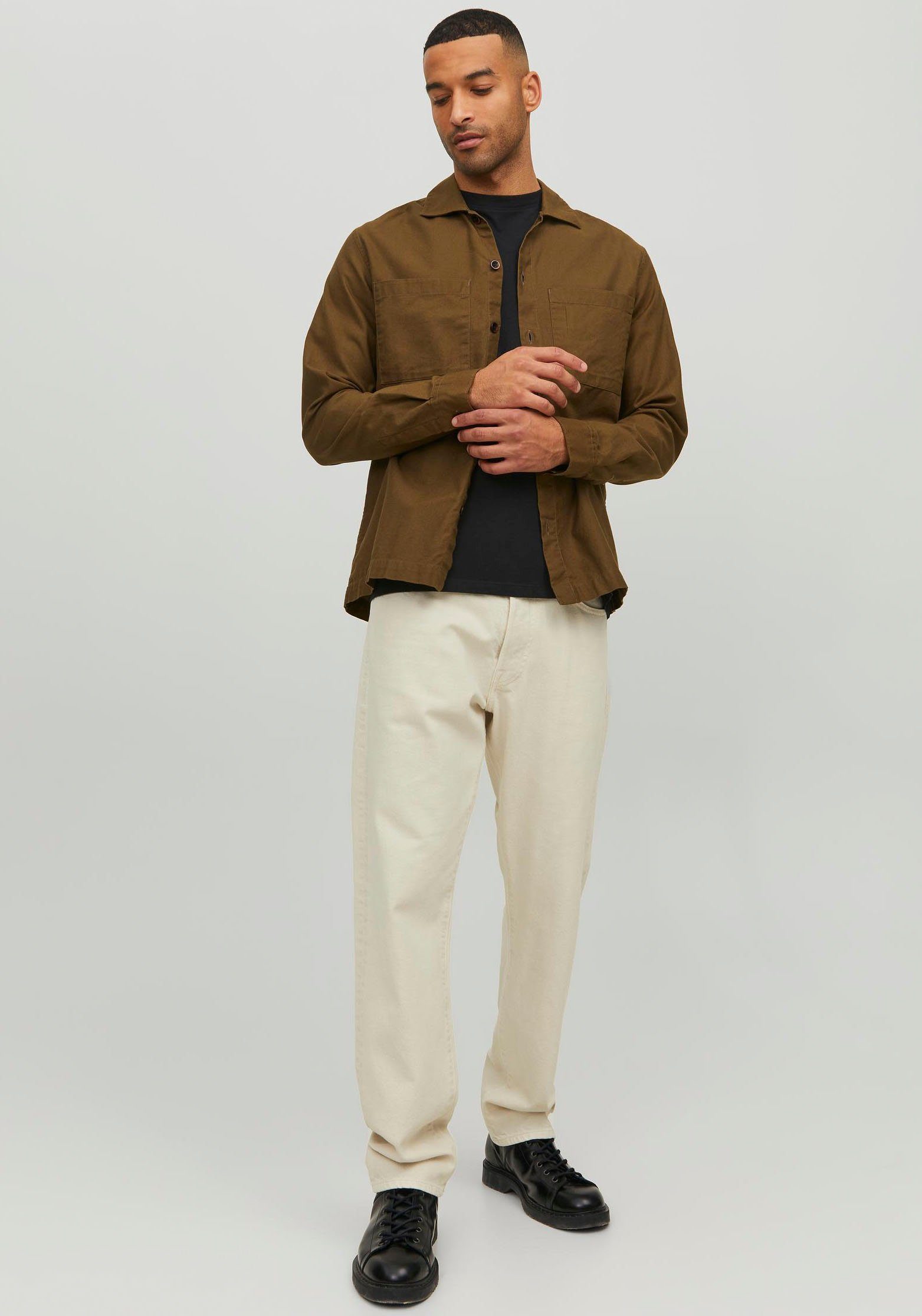 Jack & Jones Overhemd met lange mouwen JPRPETE SPRING OVERS