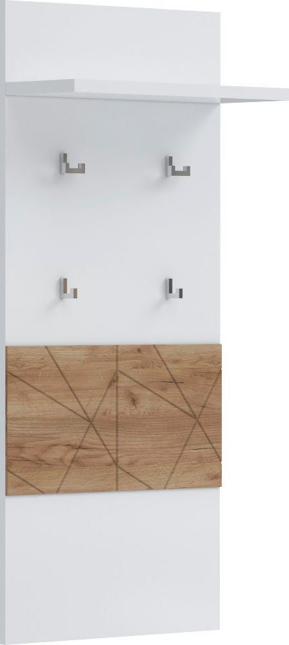 Places of Style Halmeubelset Stela Hoogglans UV-gelakt (set, 5-delig)