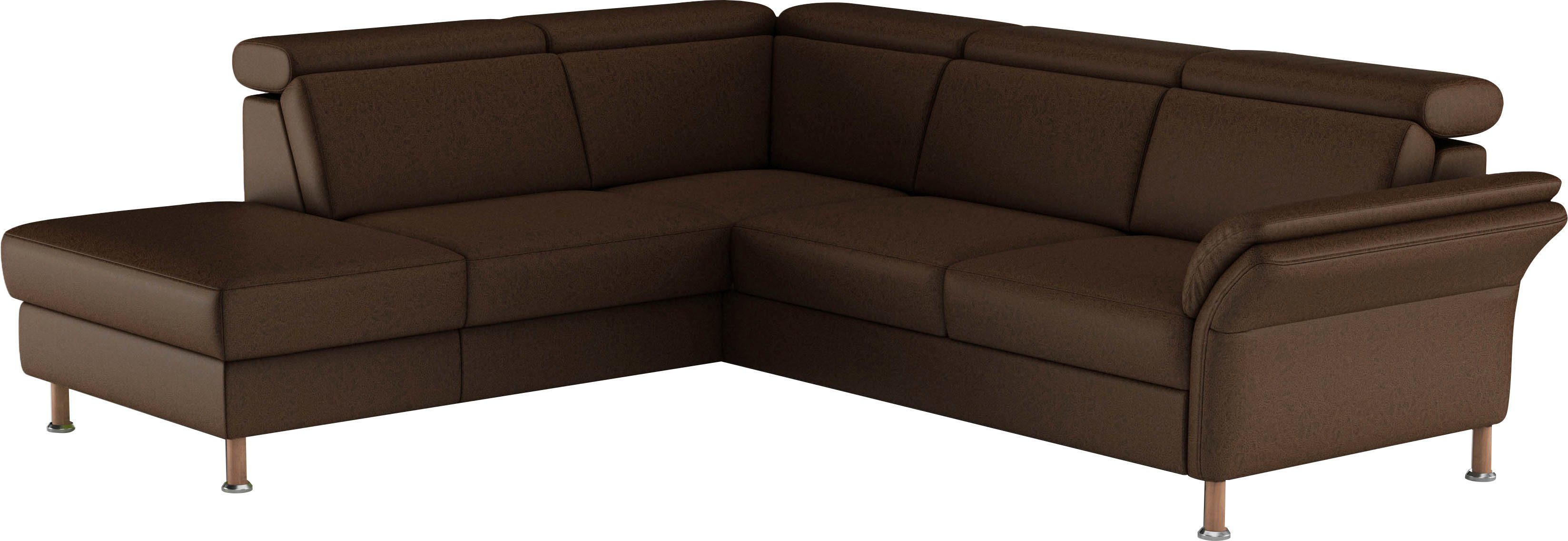 Home affaire Hoekbank Calypso L-vorm met relaxfunctie motorisch in bank 2,5-zits