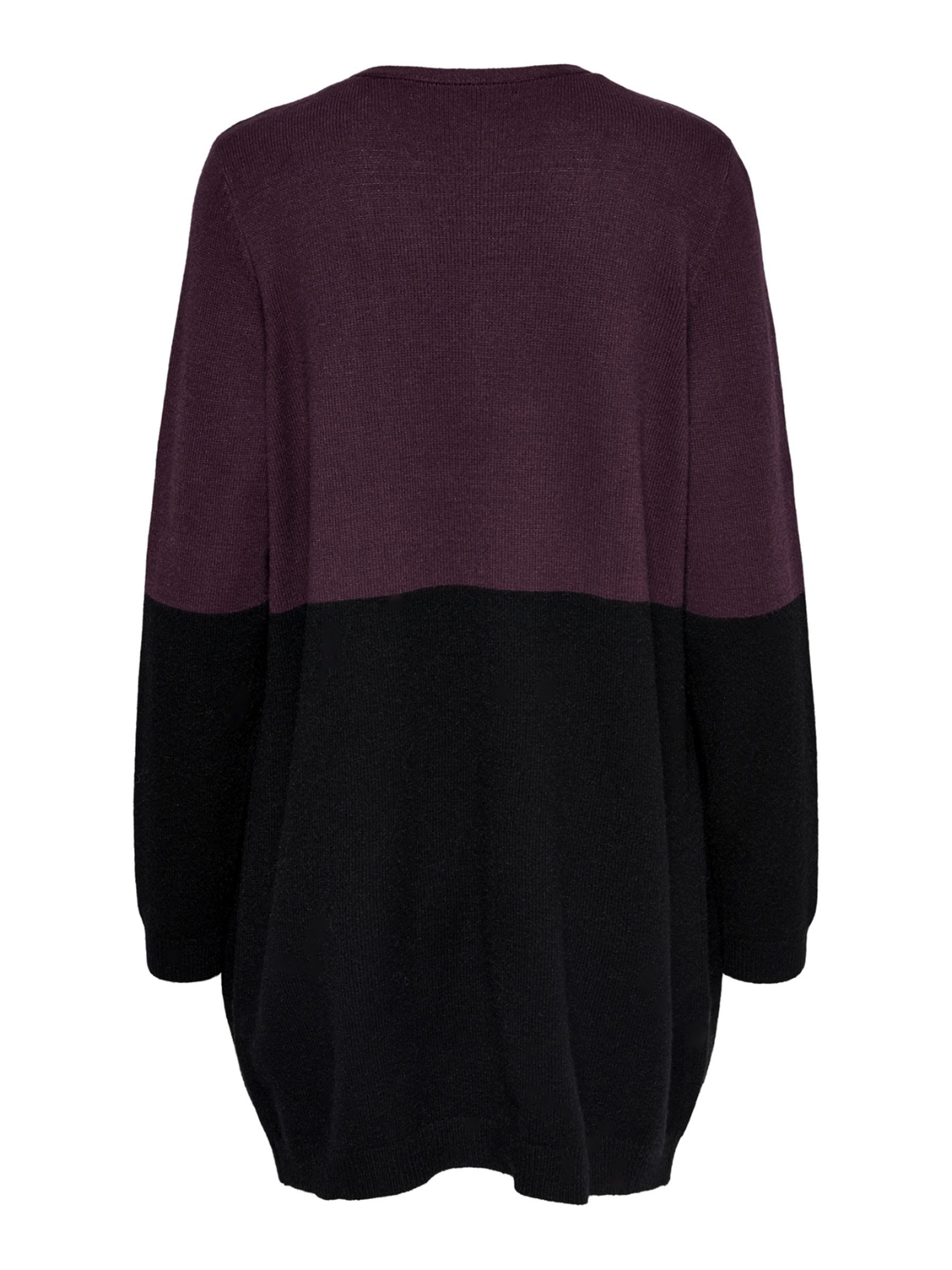 Only Lang vest ONLQUEEN L/S LONG CARDIGAN KNT NOOS