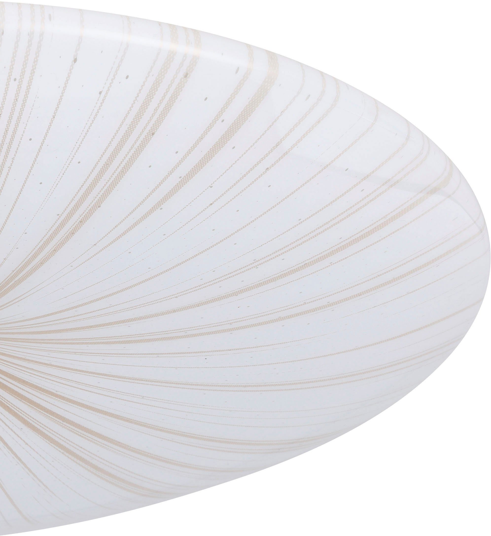 EGLO Plafondlamp NIEVES 1 Plafondlamp in wit van staal - 19,5W - warmwit (1 stuk)