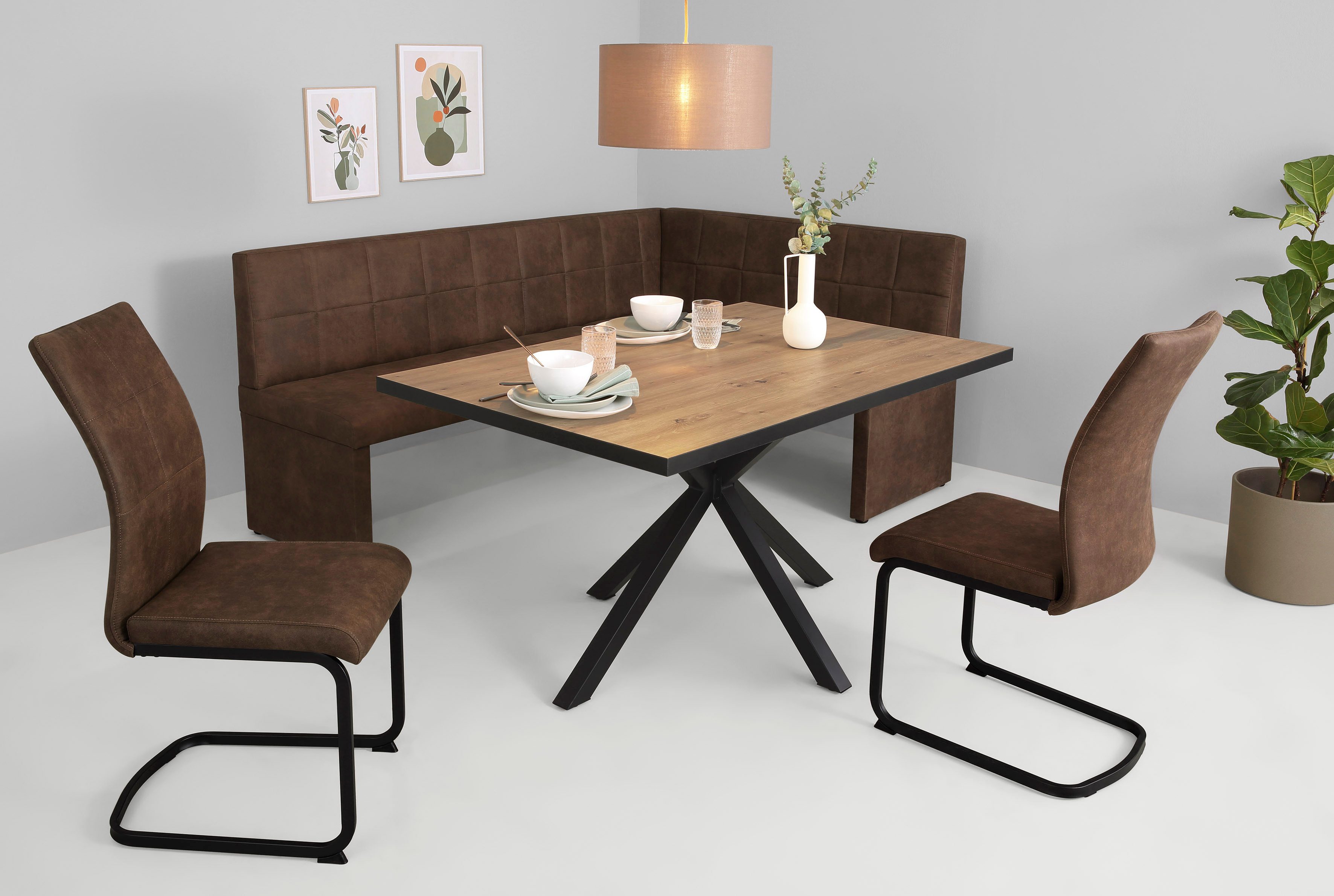 HELA Hoekbank Melanie Vintage-look