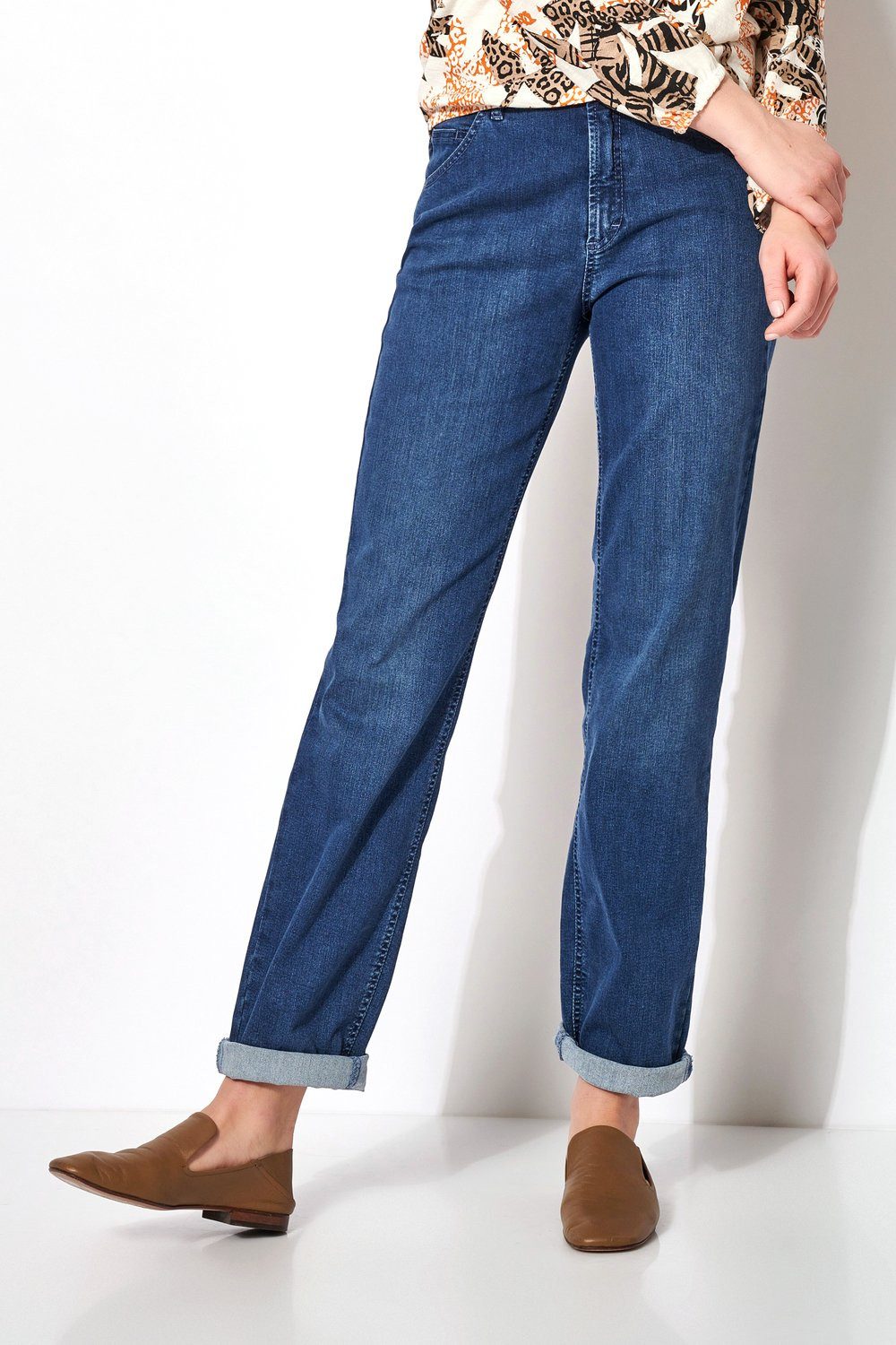 TONI Slim fit jeans Liv in five-pocketsstijl
