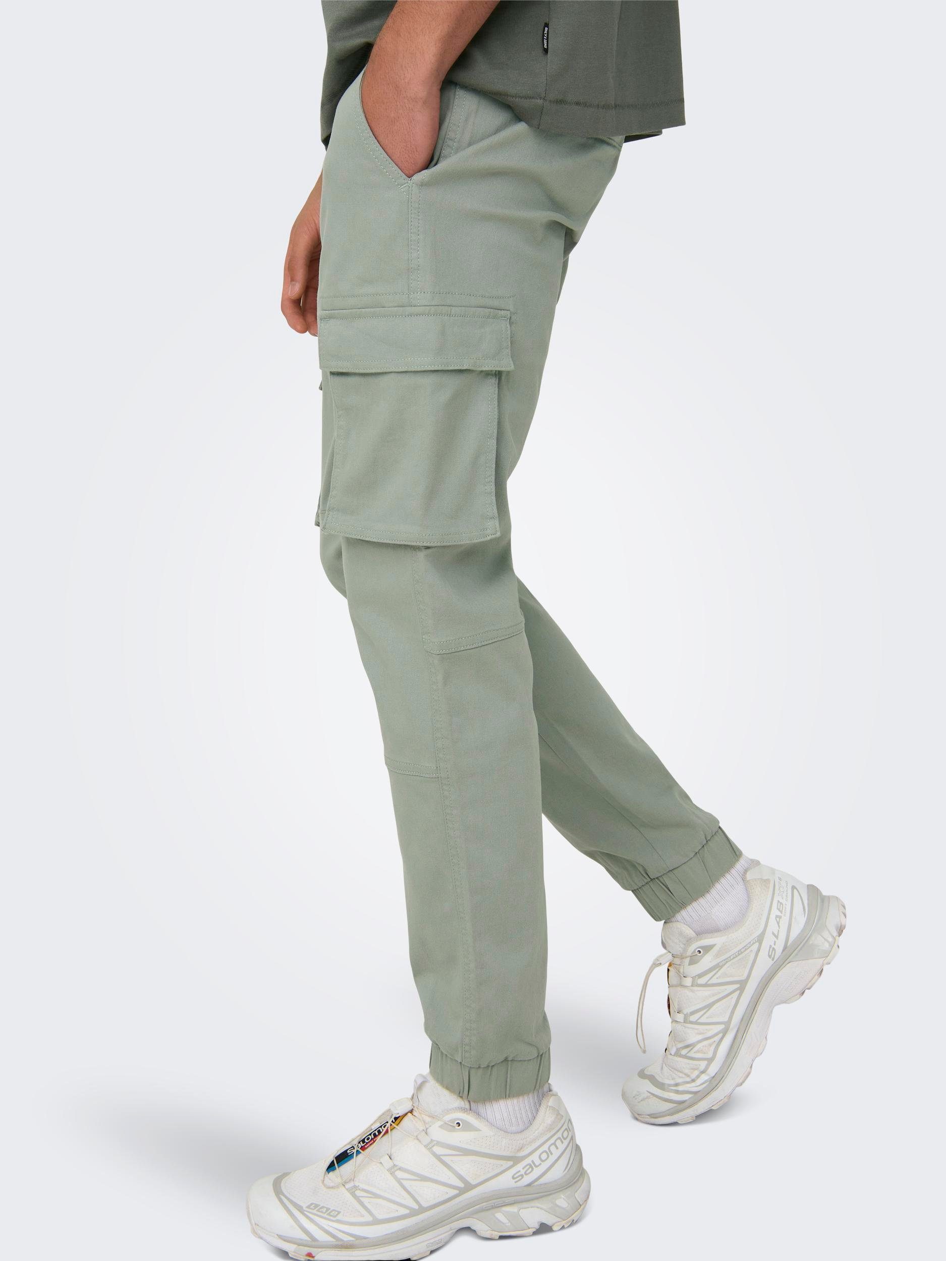 ONLY & SONS Cargobroek ONSCAM STAGE CARGO CUFF LIFE 6687 NOOS