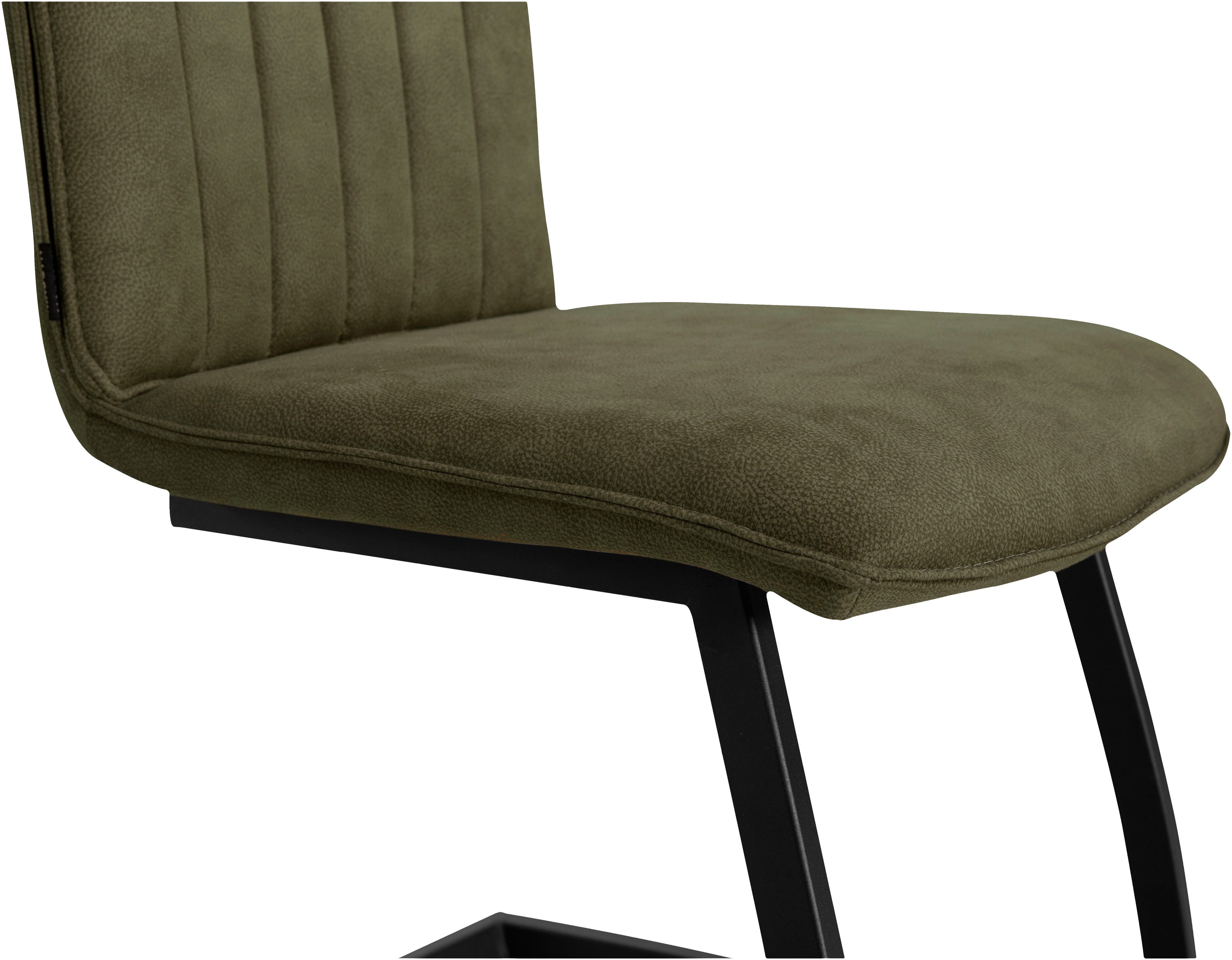 OMG Design Vrijdragende stoel Amara Eetkamerstoel, keukenstoel, onderhoudsvriendelijke bekleding (set)