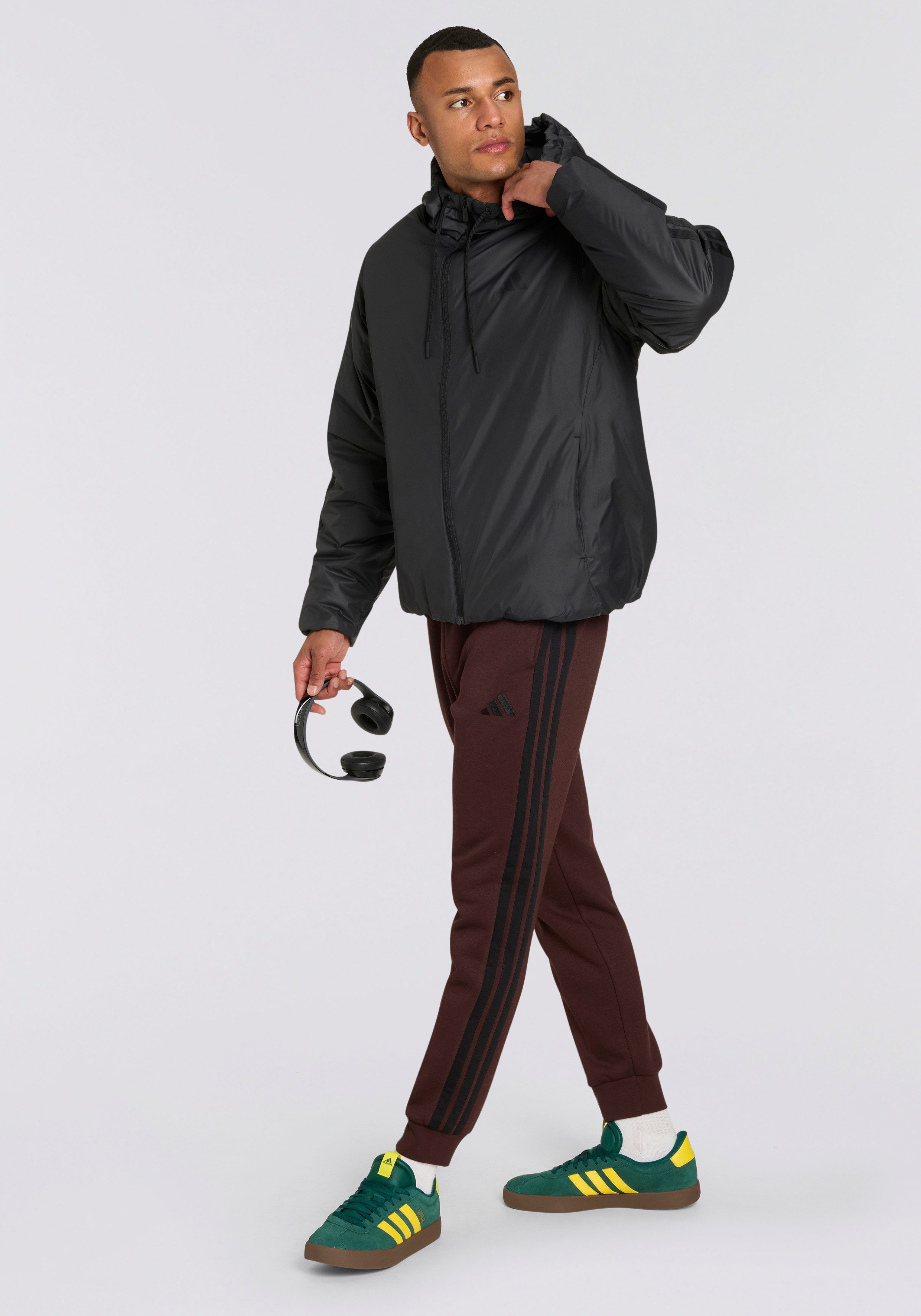 adidas Sportswear Outdoorjack ESS 3S INS HD J
