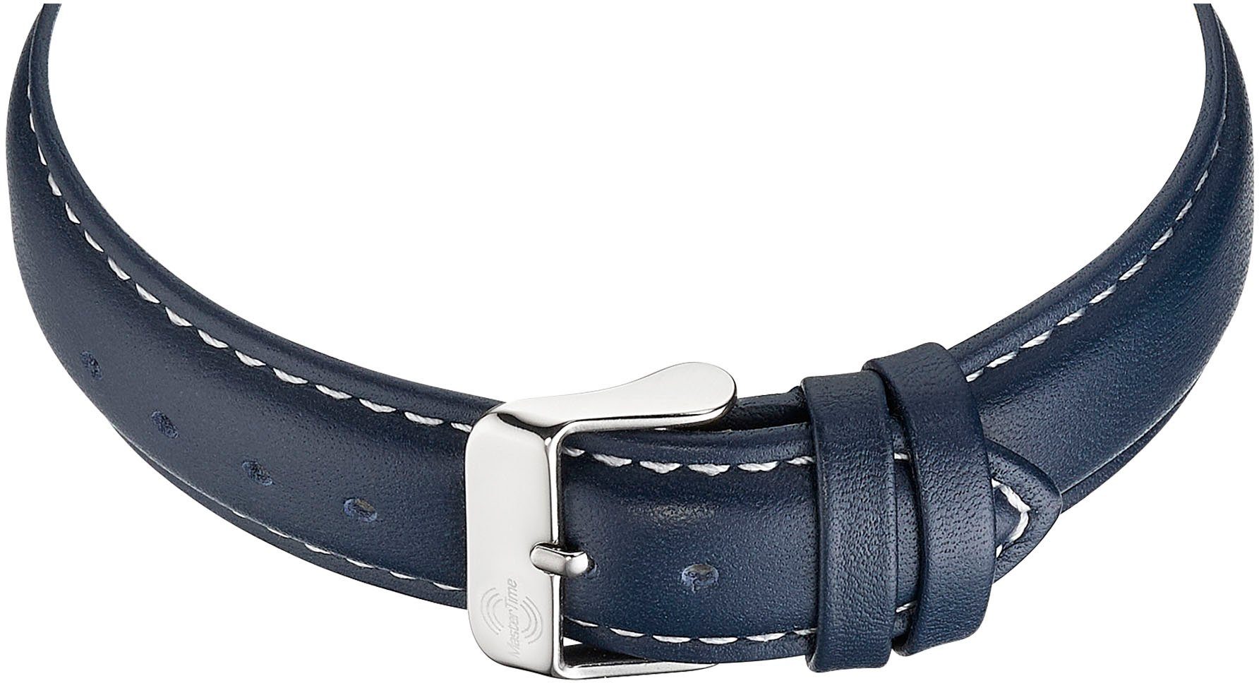 MASTER TIME Radiografisch horloge Super Power armbandhorloge, quartzhorloge, heren, datum, verlichtte wijzers, flexband, trekband