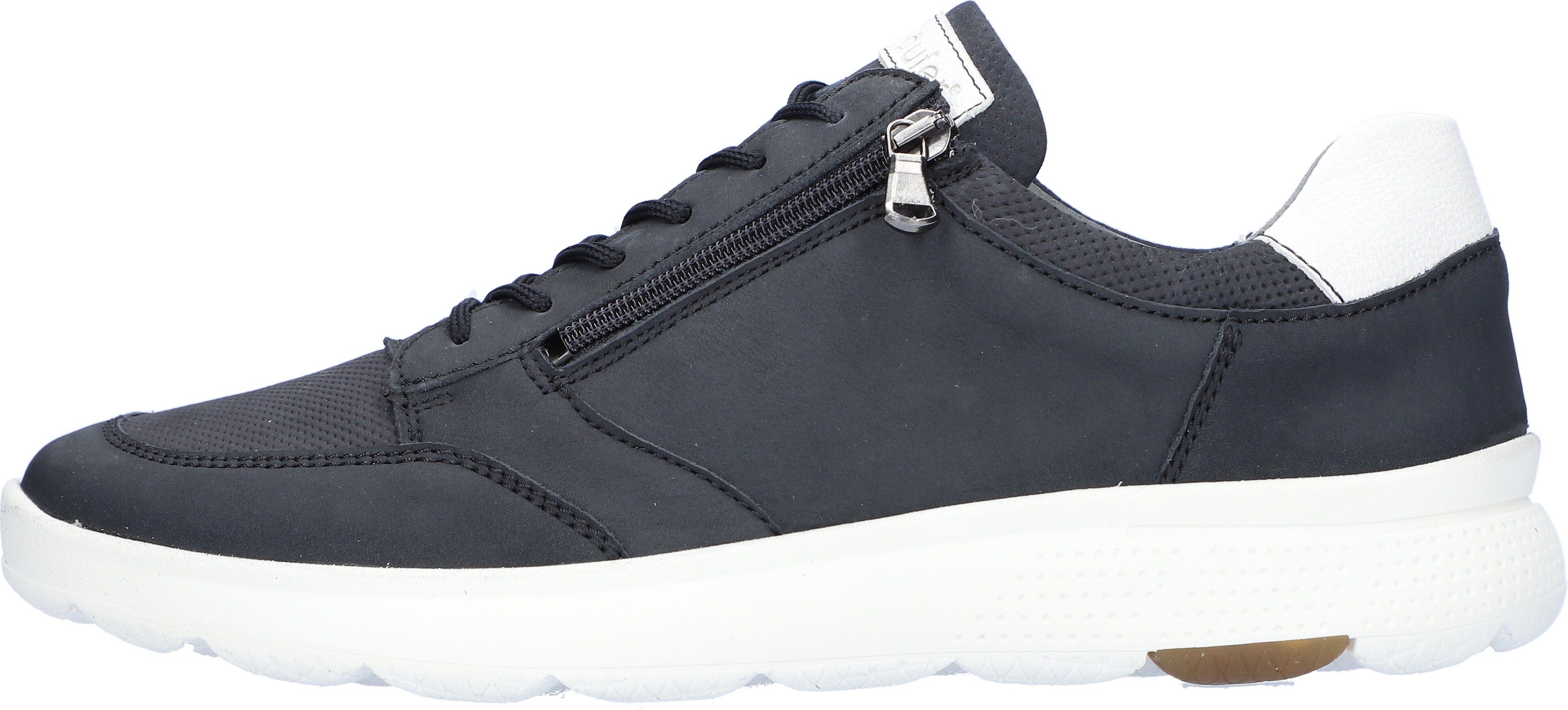 Waldläufer Sneakers Heiko in schoenwijdte h (= zeer breed), vrijetijdsschoen, lage schoen, veterschoen