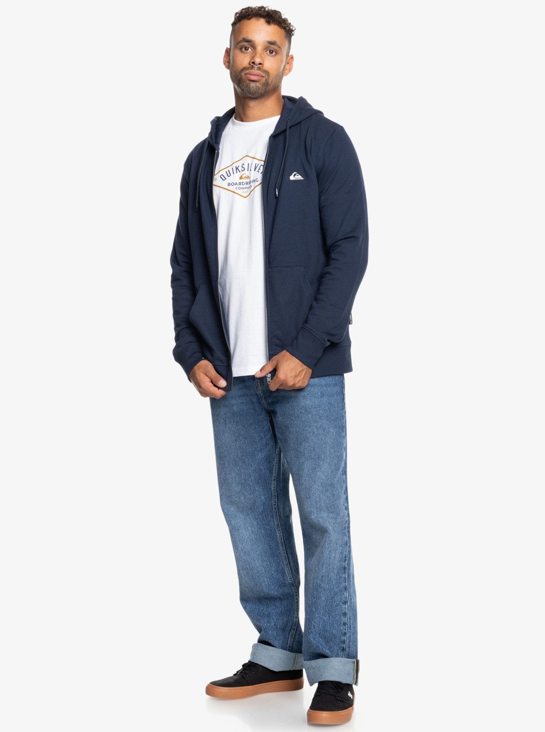 Quiksilver Capuchonsweatvest BASIC HOOD ZIP YOUNG MEN