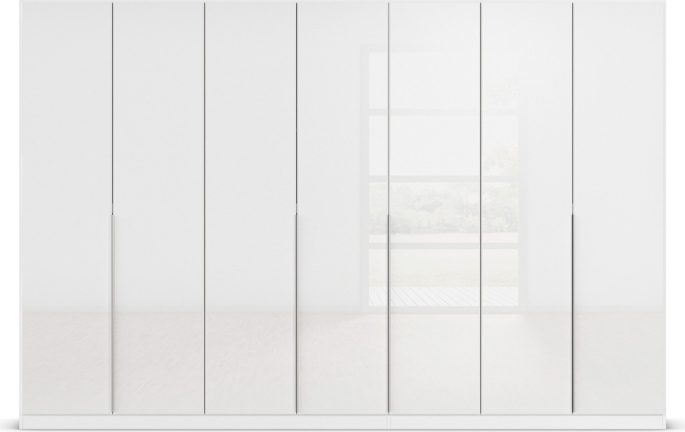rauch Draaideurkast Kledingkasten kast garderobe AGORDO met glazen front doordachte binnenuitrusting, in 6 breedtes en 2 hoogtes made in germany