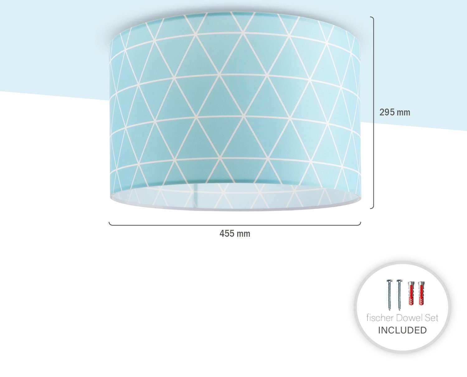 Paco Home Plafondlamp Stella 401 Plafondlamp woonkamer slaapkamer hanglamp Scandi ruiten E27