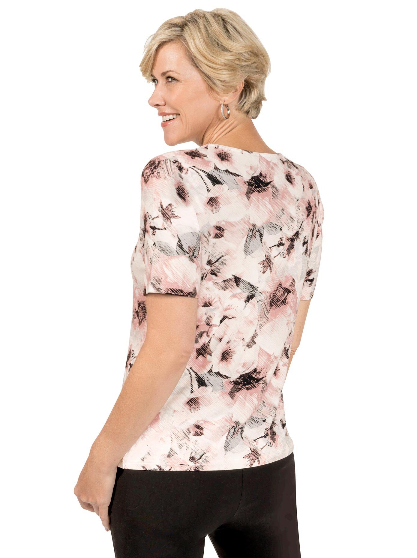 Lady Shirt met ronde hals Shirt (1-delig)