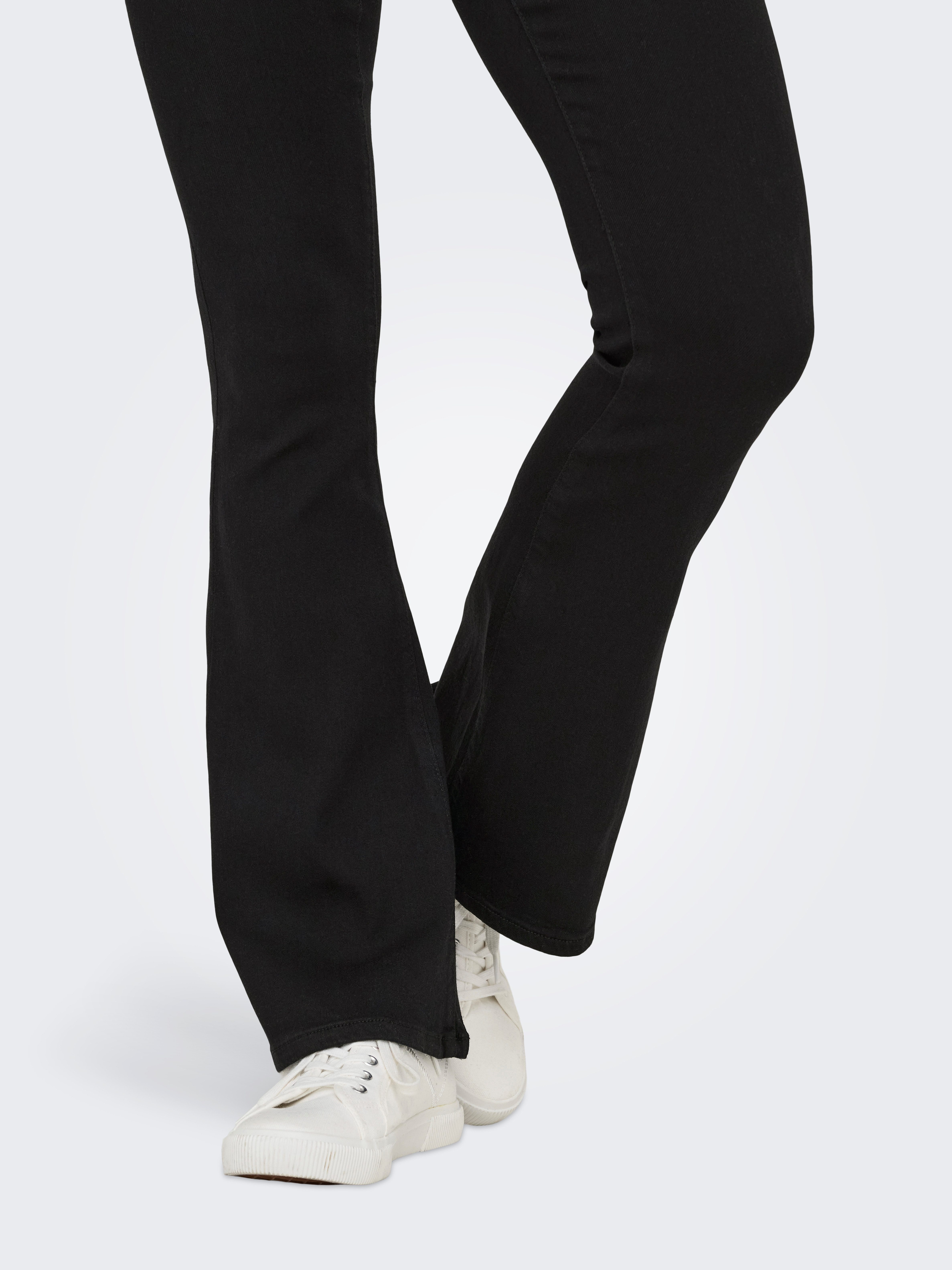 ONLY MATERNITY Push-up jeans OLMRAIN LIFE REG PUSH UP FLARED NOOS