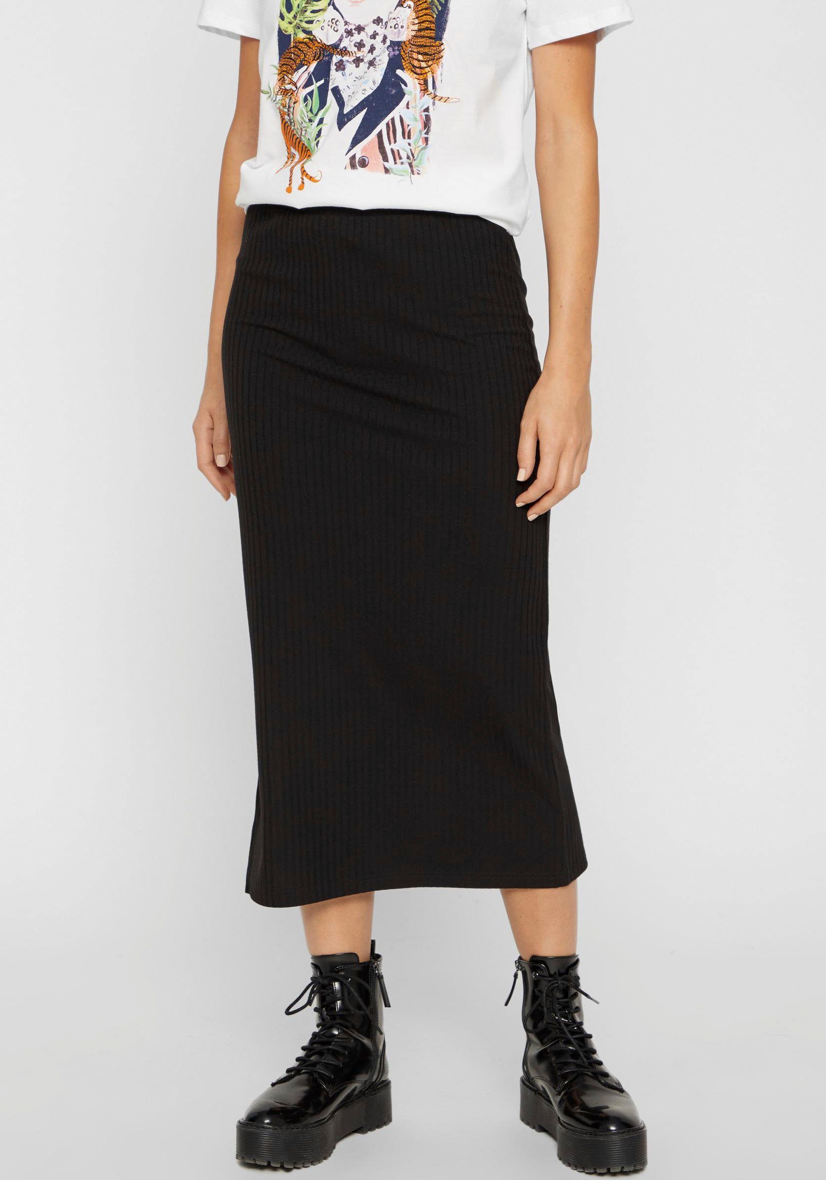 pieces Midirok PCKYLIE MW MIDI SKIRT NOOS